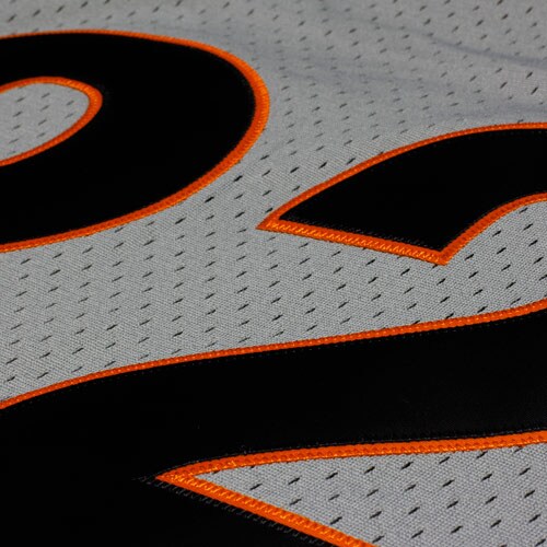 Mitchell & Ness Will Clark San Francisco Giants 1989 Authentic Cooperstown Collection Batting Practice Jersey - Gray - vstockx