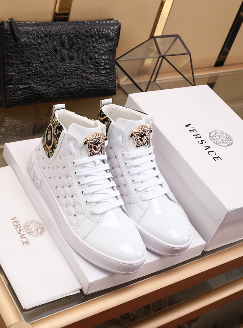 Versace High Top Sneaker 3 - vstockx