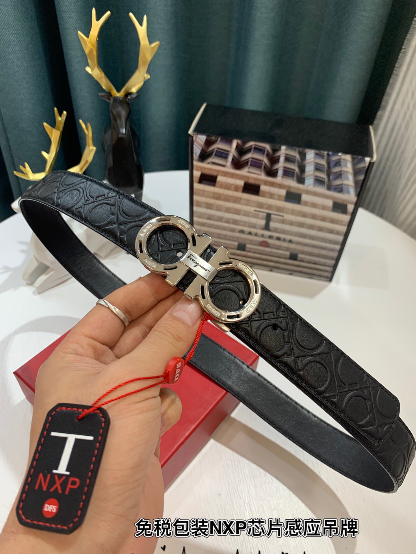 Streetwear Belt Ferragamo 319180 size:3.5cm - vstockx