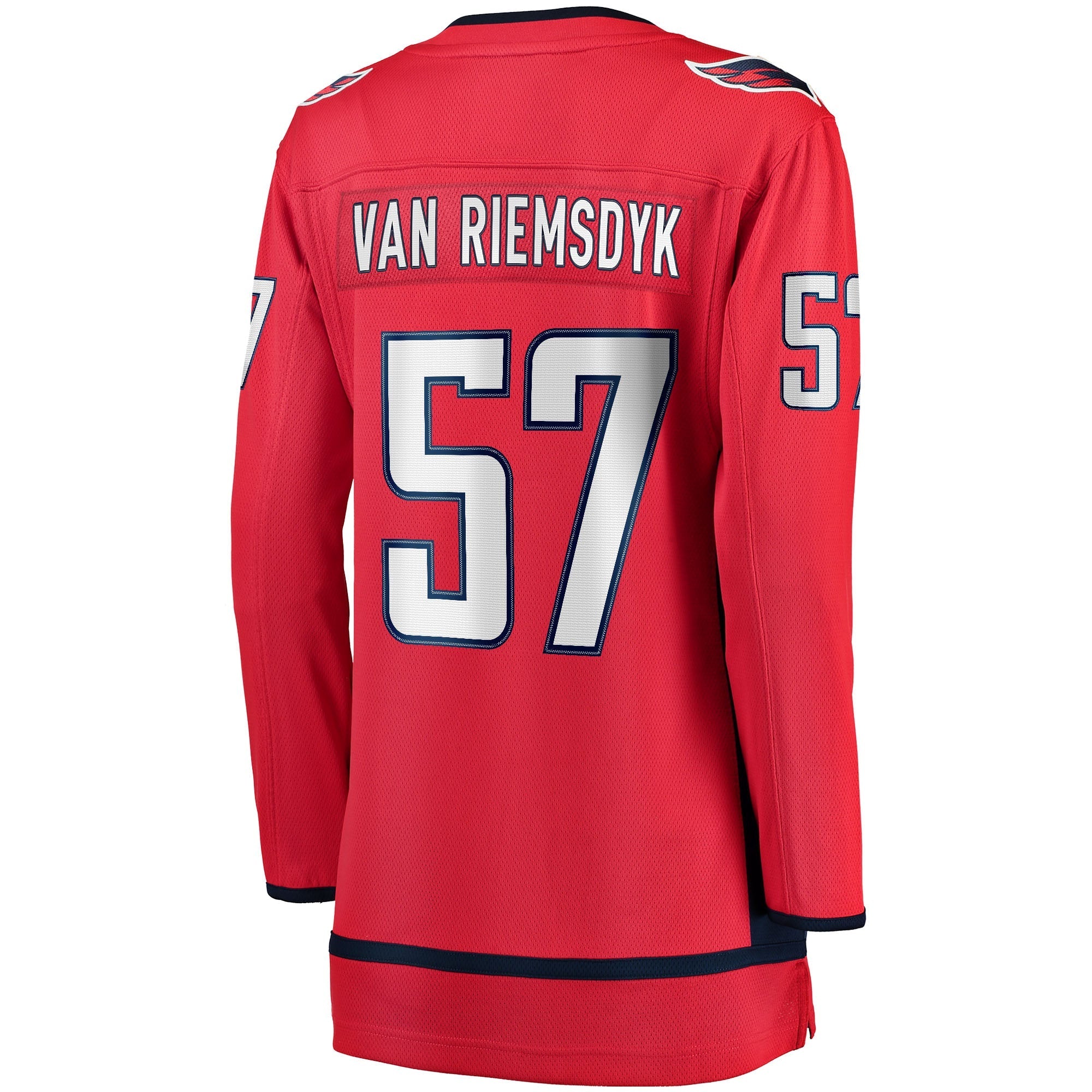Women's Fanatics Branded Trevor van Riemsdyk Red Washington Capitals Home Breakaway Jersey - vstockx