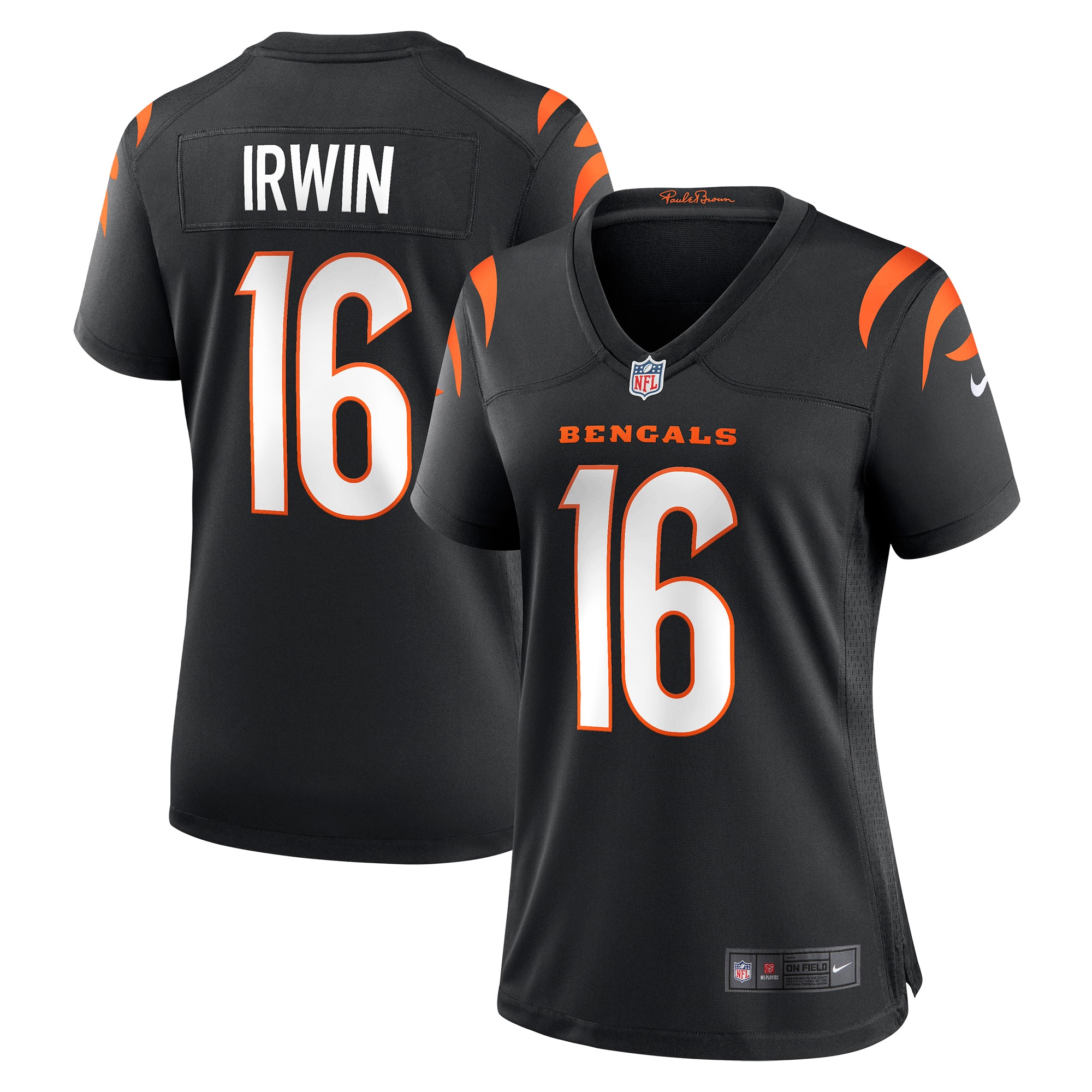 Trenton Irwin Cincinnati Bengals Nike Women's Game Player Jersey - Black - vstockx
