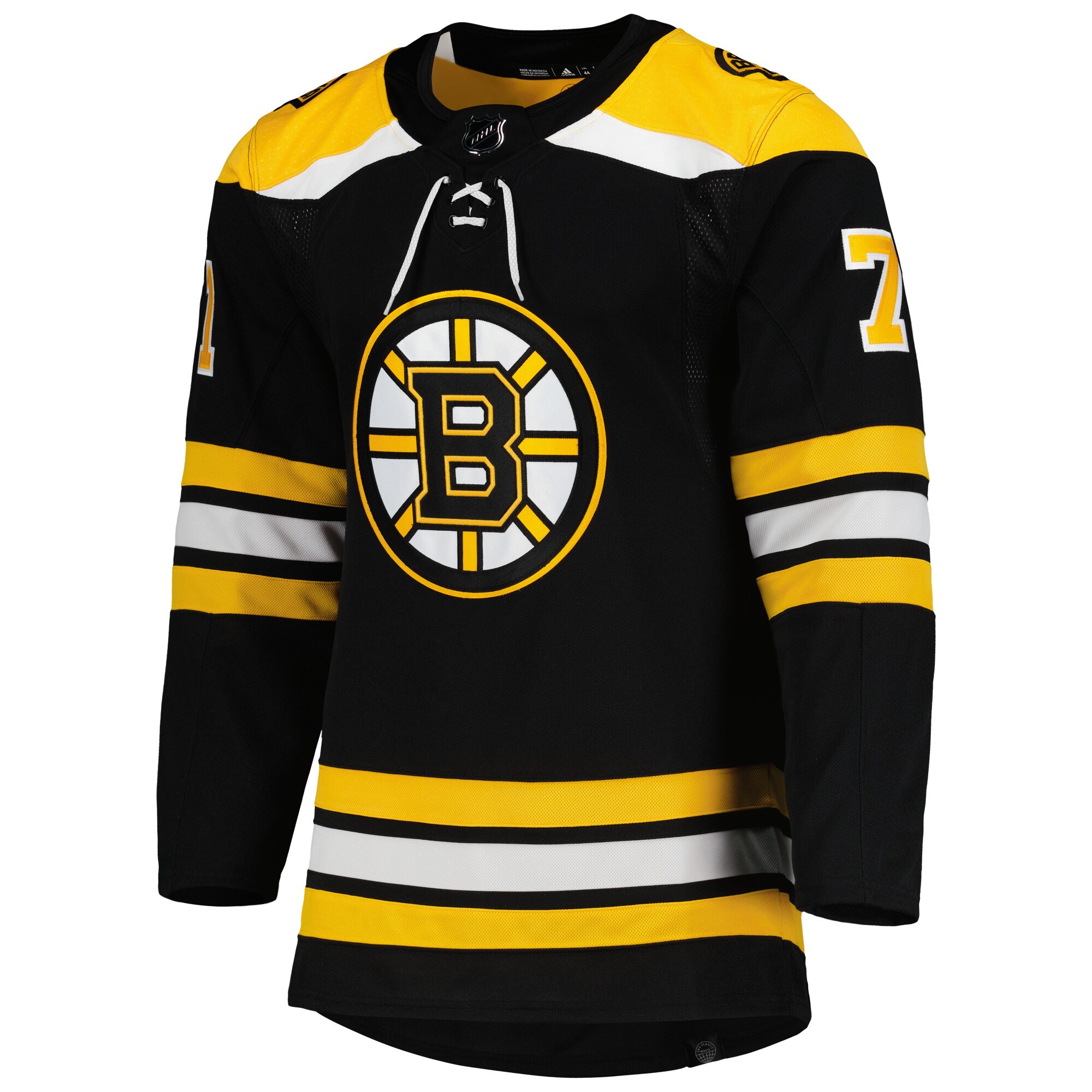 Taylor Hall Boston Bruins adidas Home Primegreen Authentic Pro Player Jersey - Black - vstockx