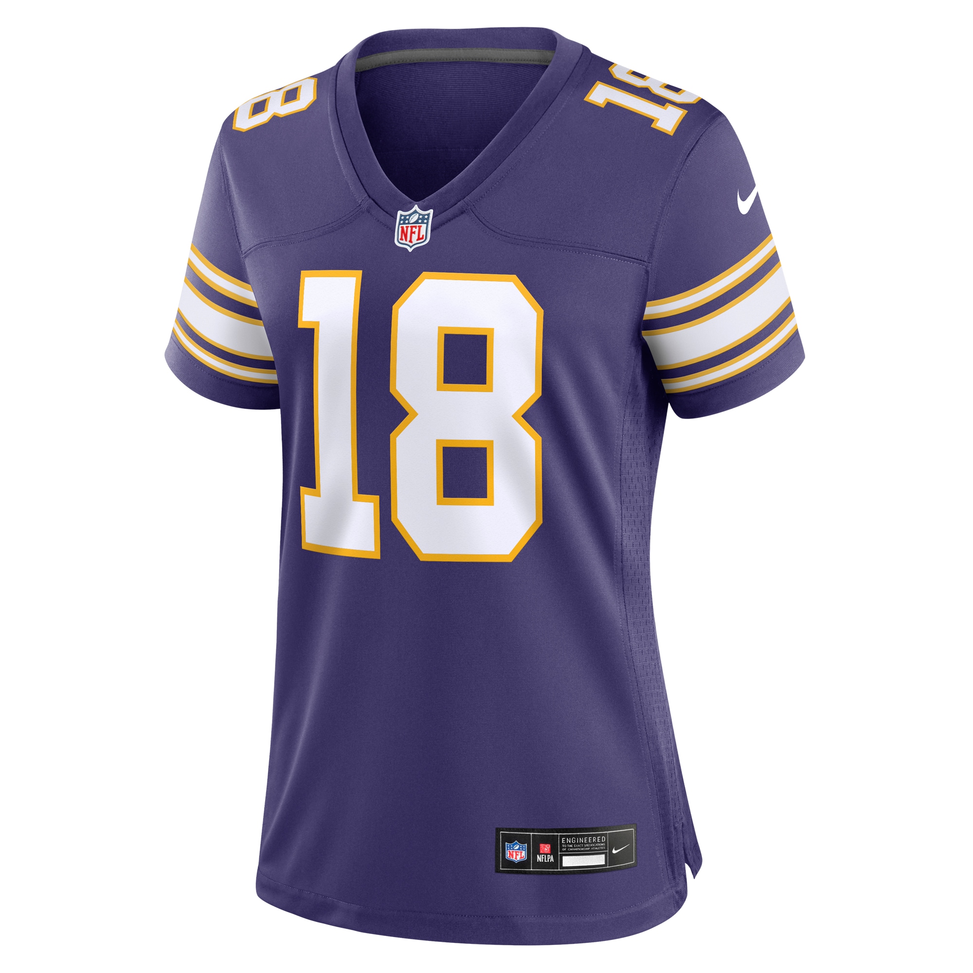 Justin Jefferson Minnesota Vikings Nike Women's Player Jersey - Purple - vstockx