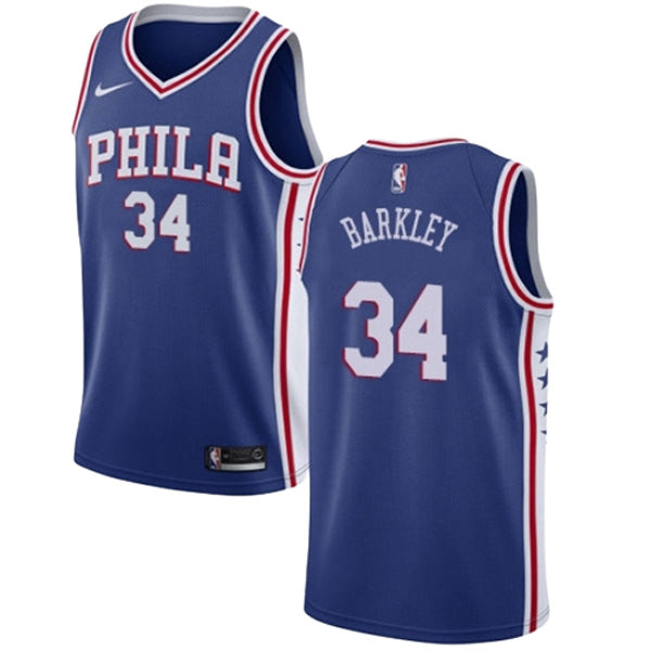 Youth Philadelphia 76ers Charles Barkley Icon Edition Jersey - Purple - vstockx