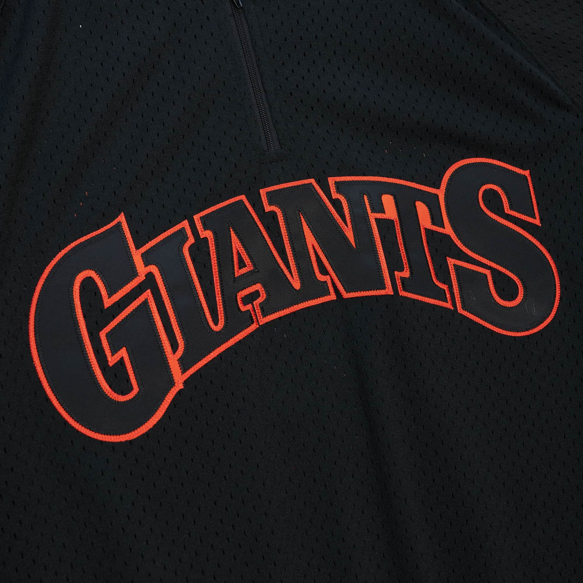 Authentic Will Clark San Francisco Giants 1991 1/4 Zip Jersey - vstockx