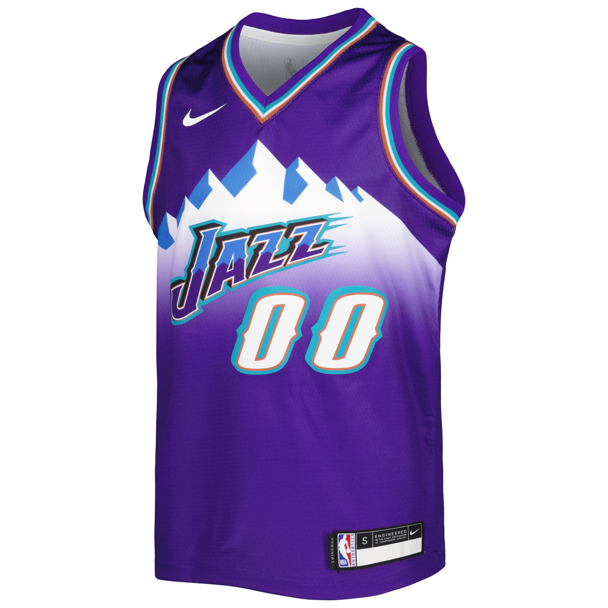 Jordans Clarkson Utah Jazz Nike Youth 2022/23 Swingman Jersey - Classic Edition - Purple - vstockx