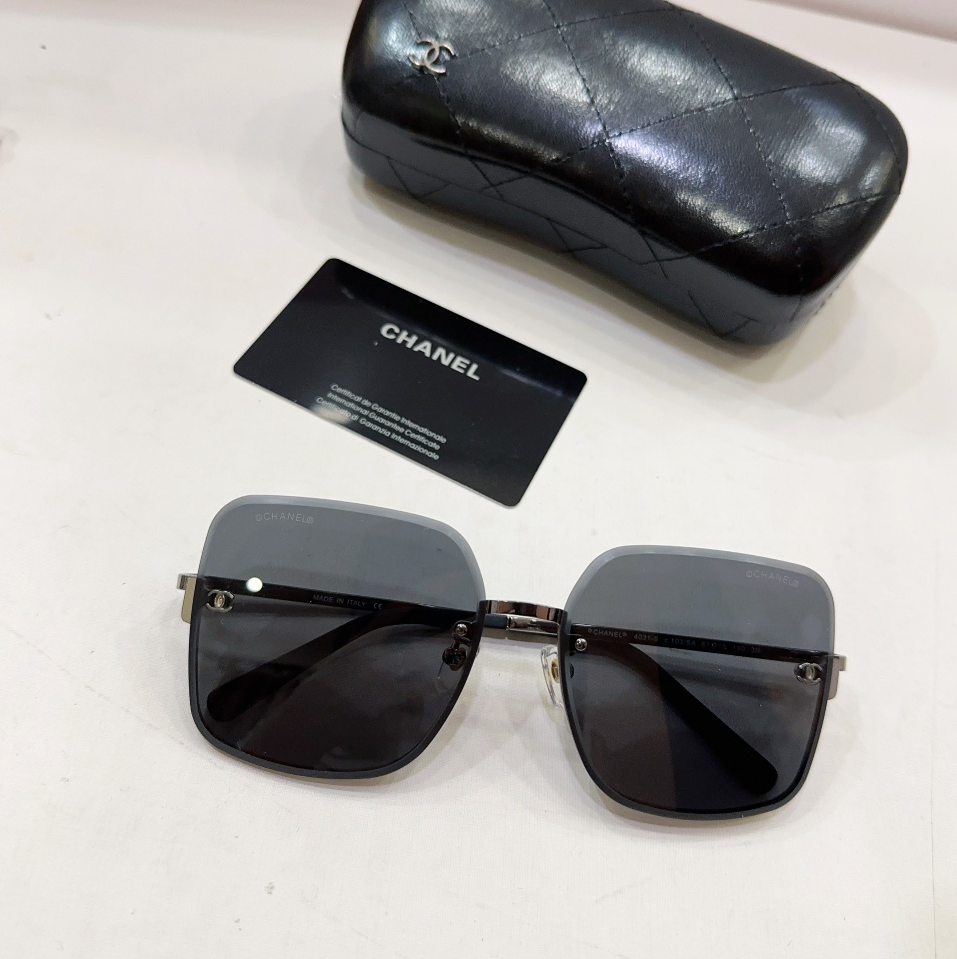 Sunglasses Chanel 4031-S SIZE��61 15-140 - vstockx