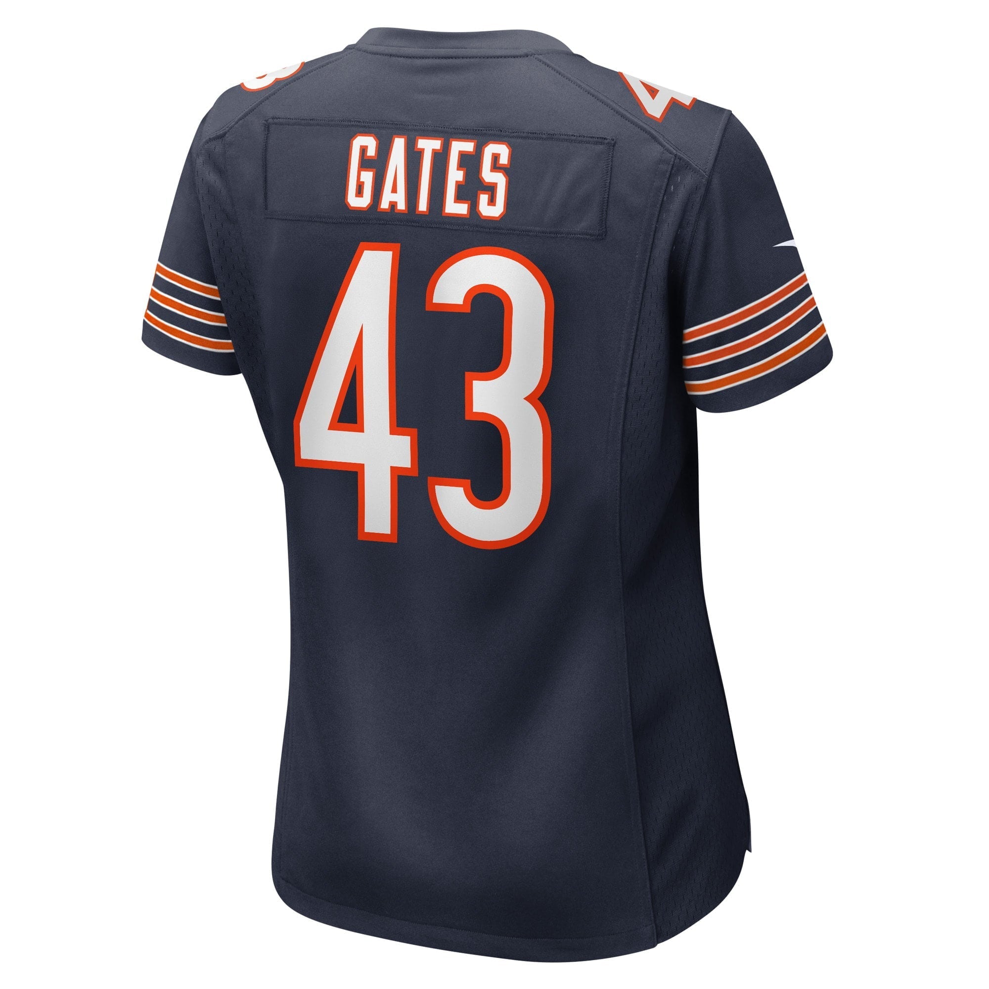 Women's Nike DeMarquis Gates Navy Chicago Bears Game Player Jersey - vstockx
