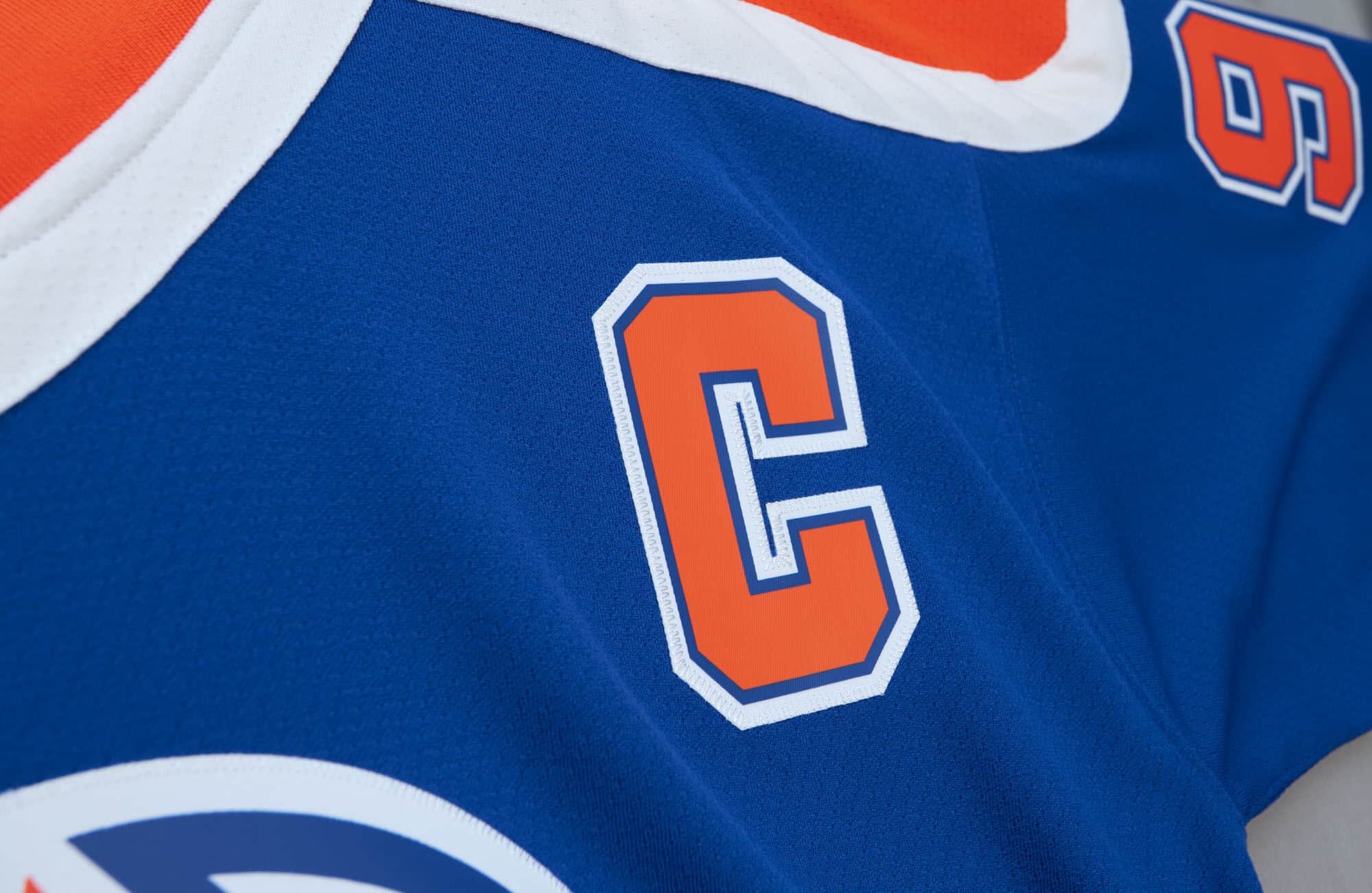 Blue Line Wayne Gretzky Edmonton Oilers 1986 Jersey - vstockx
