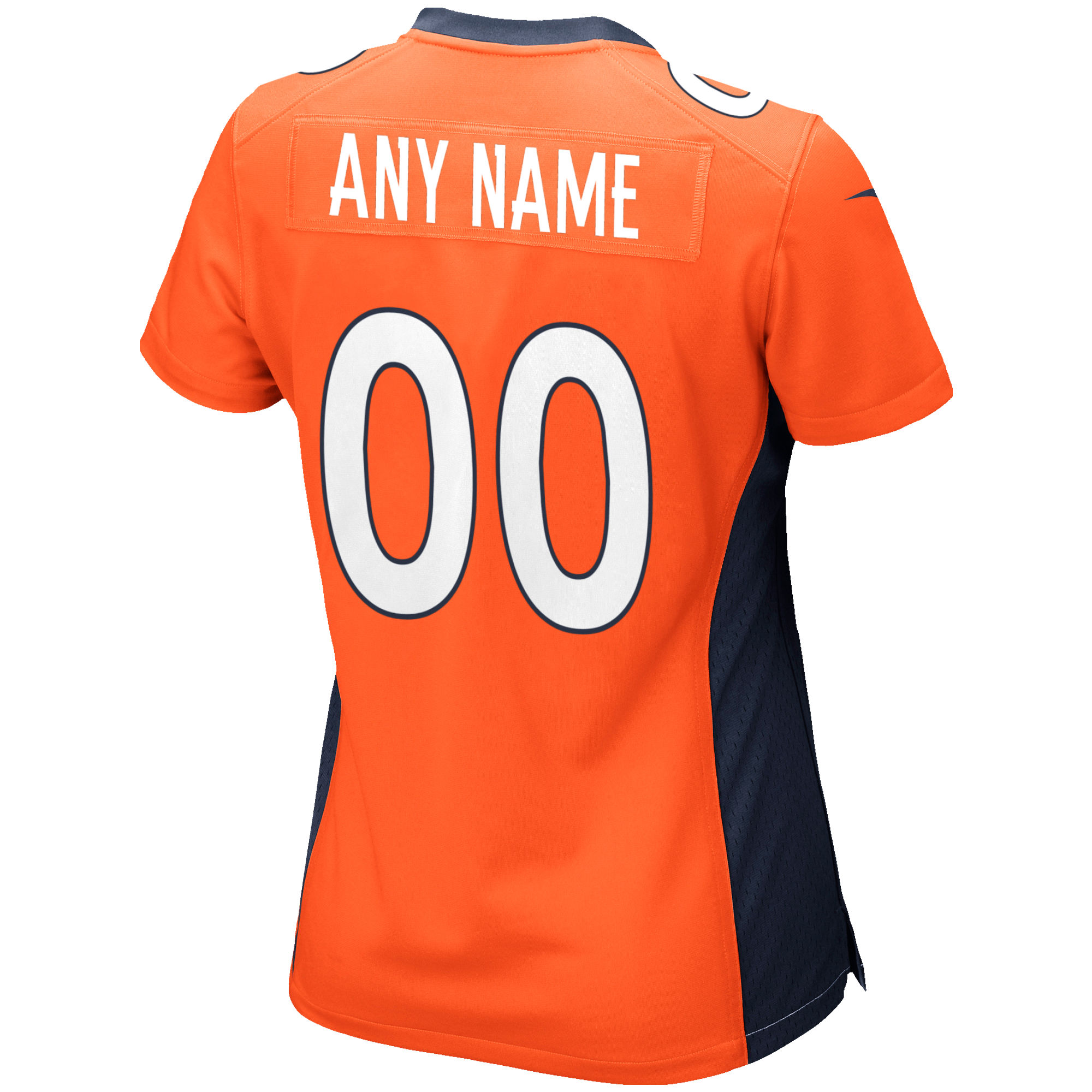 Denver Broncos Nike Women's Custom Game Jersey - Orange - vstockx