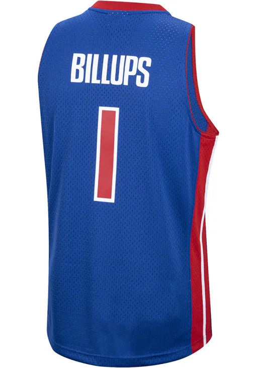 Men's Detroit Pistons Chauncey Billups 2003-04 Royal Mitchell & Ness NBA Men's Hardwood Classic Swingman Jersey - vstockx
