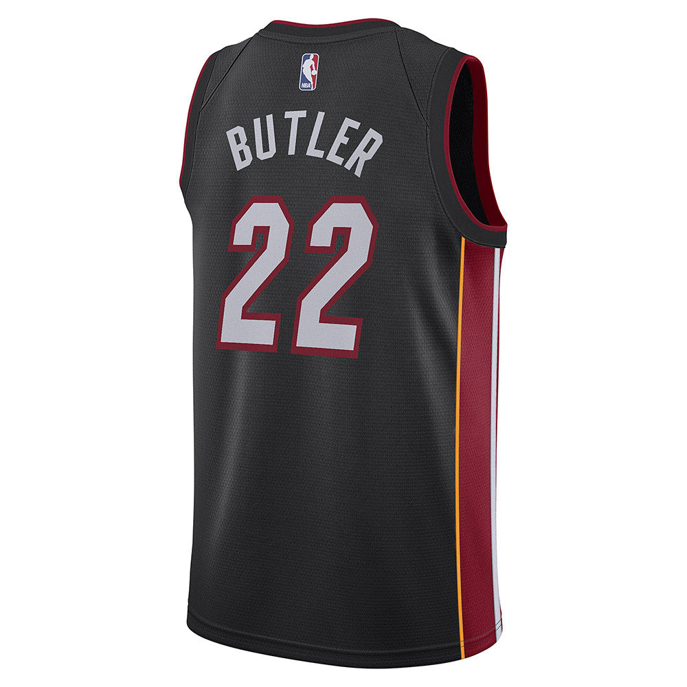 Youth Miami Heat Jimmy Butler Icon Edition Jersey - Black - vstockx