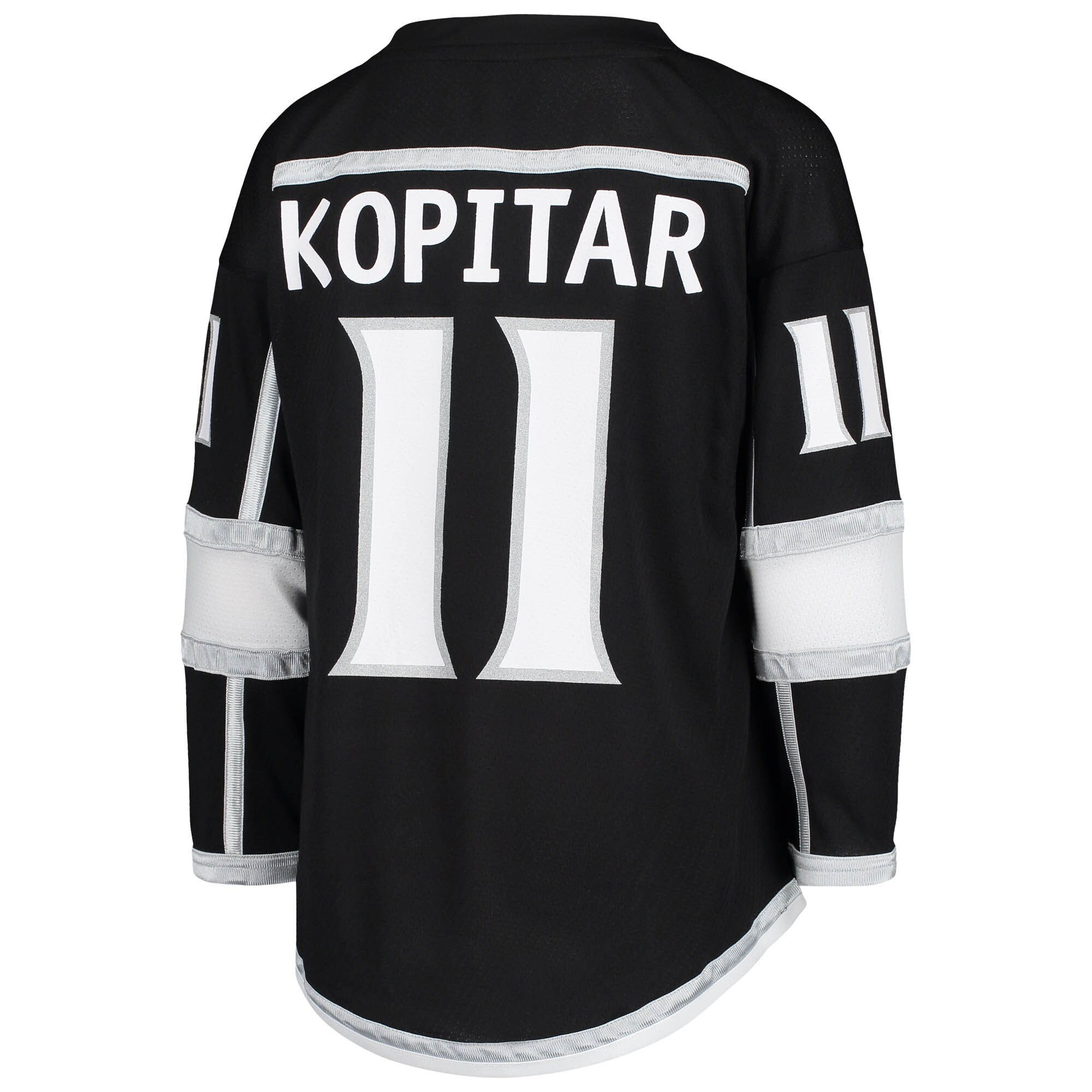 Anze Kopitar Los Angeles Kings Youth Home Replica Player Jersey - Black - vstockx