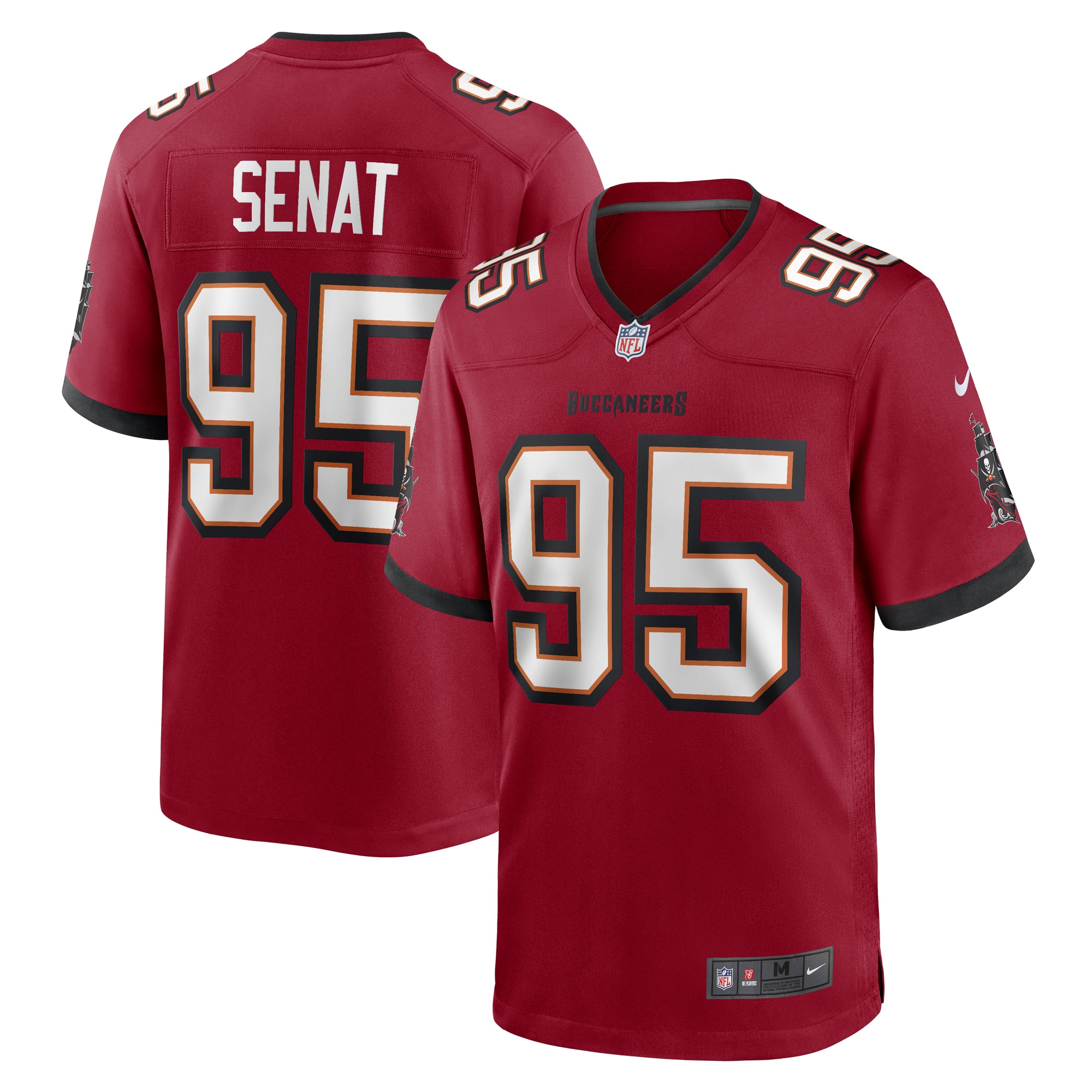 Deadrin Senat Tampa Bay Buccaneers Nike Game Player Jersey - Red - vstockx