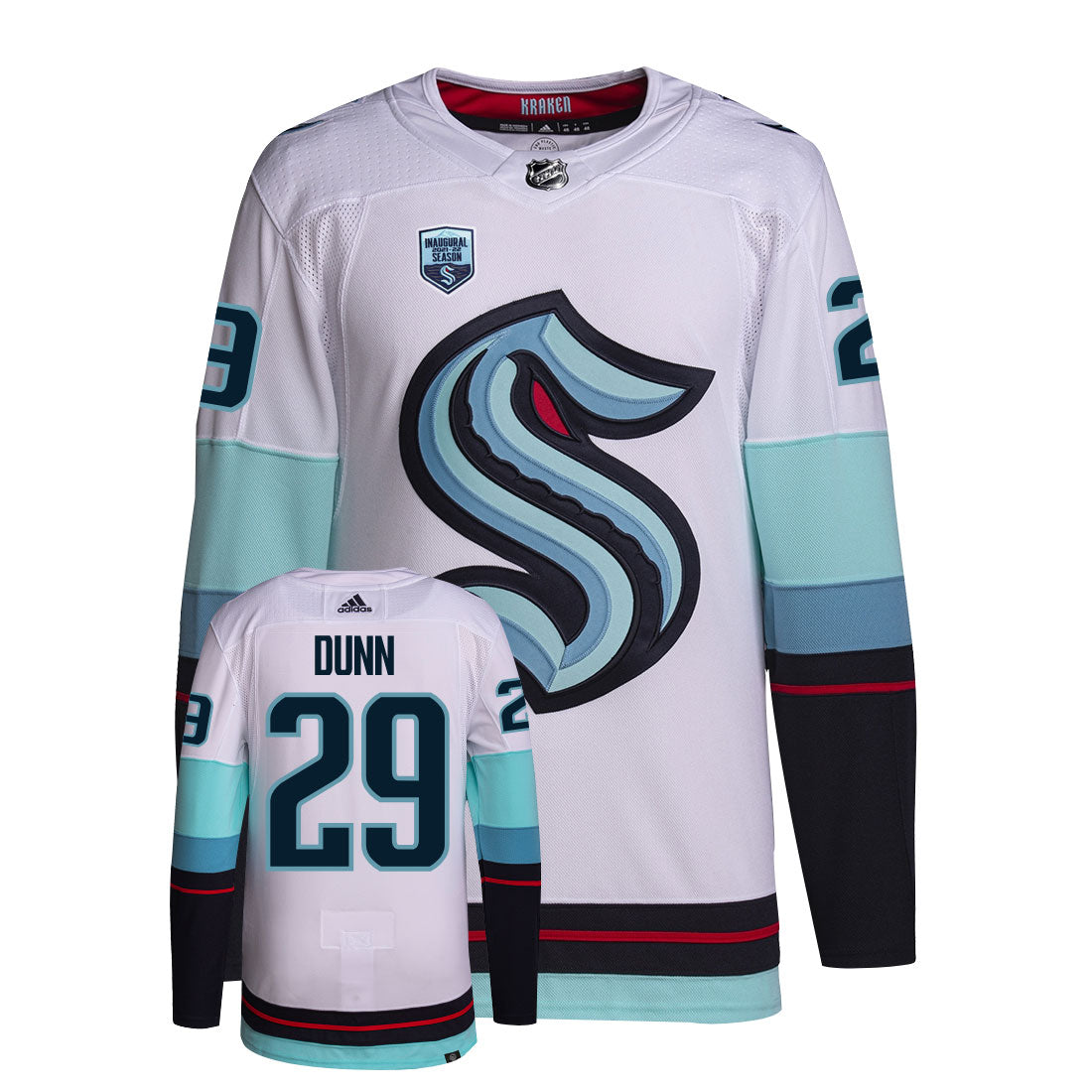 Vince Dunn Seattle Kraken Adidas Primegreen Authentic NHL Hockey Jersey - vstockx