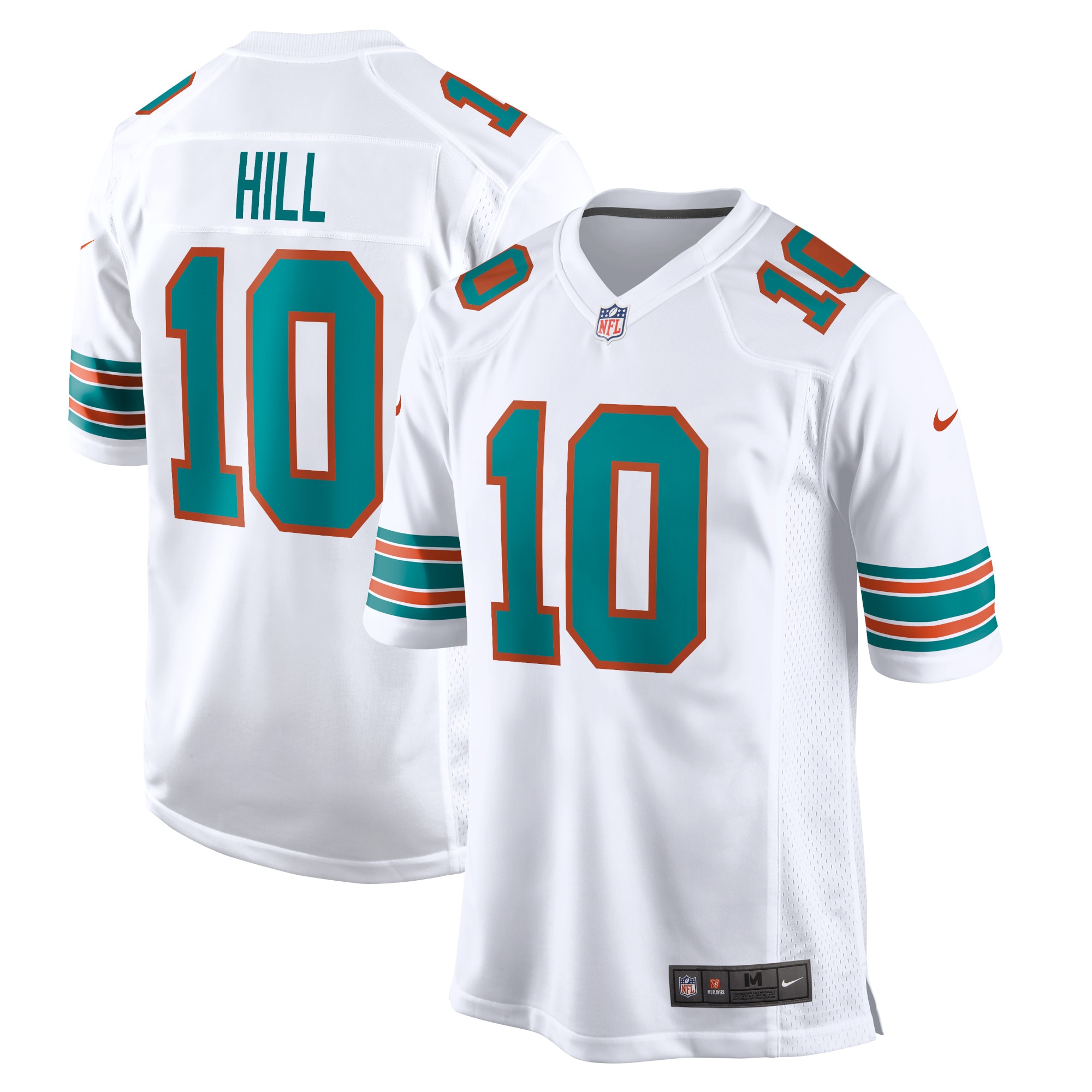 Tyreek Hill Miami Dolphins Nike Alternate Game Jersey - White - vstockx