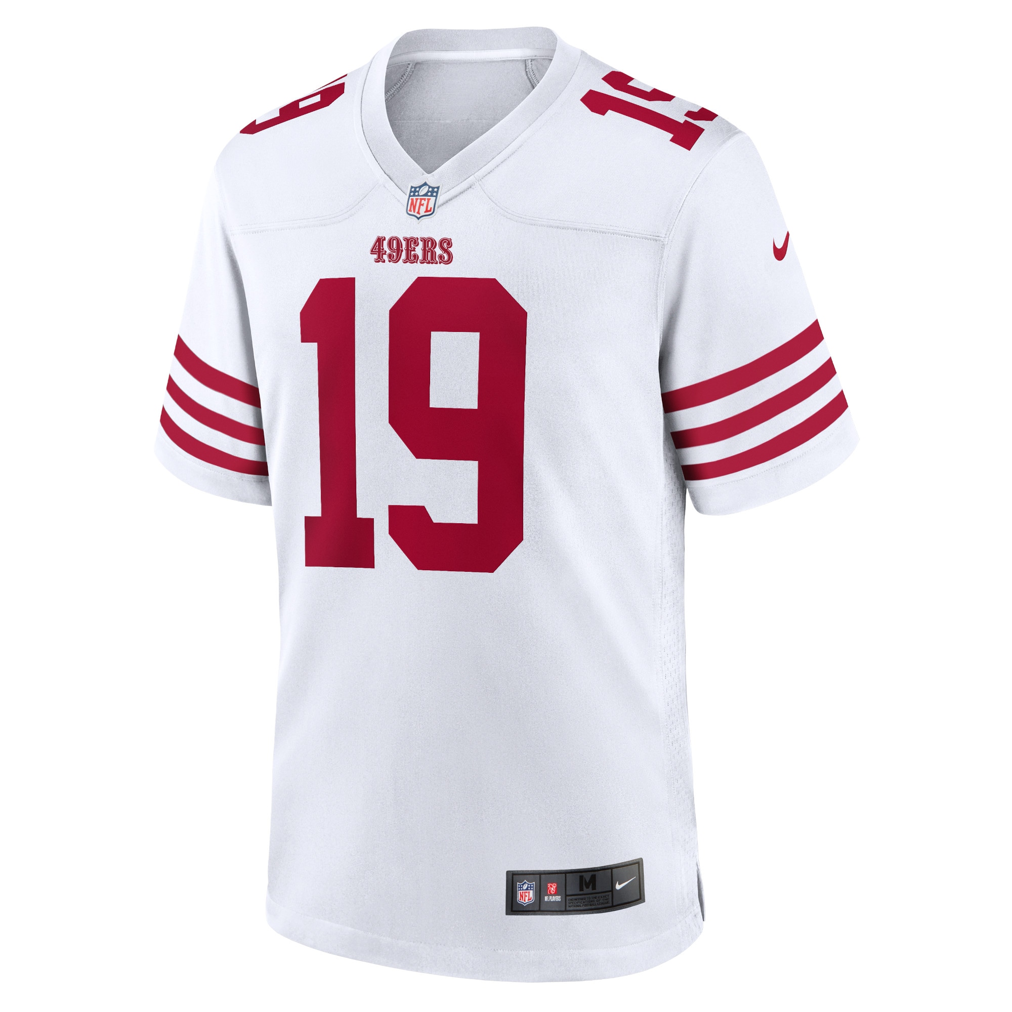 Deebo Samuel San Francisco 49ers Nike Player Game Jersey - White - vstockx