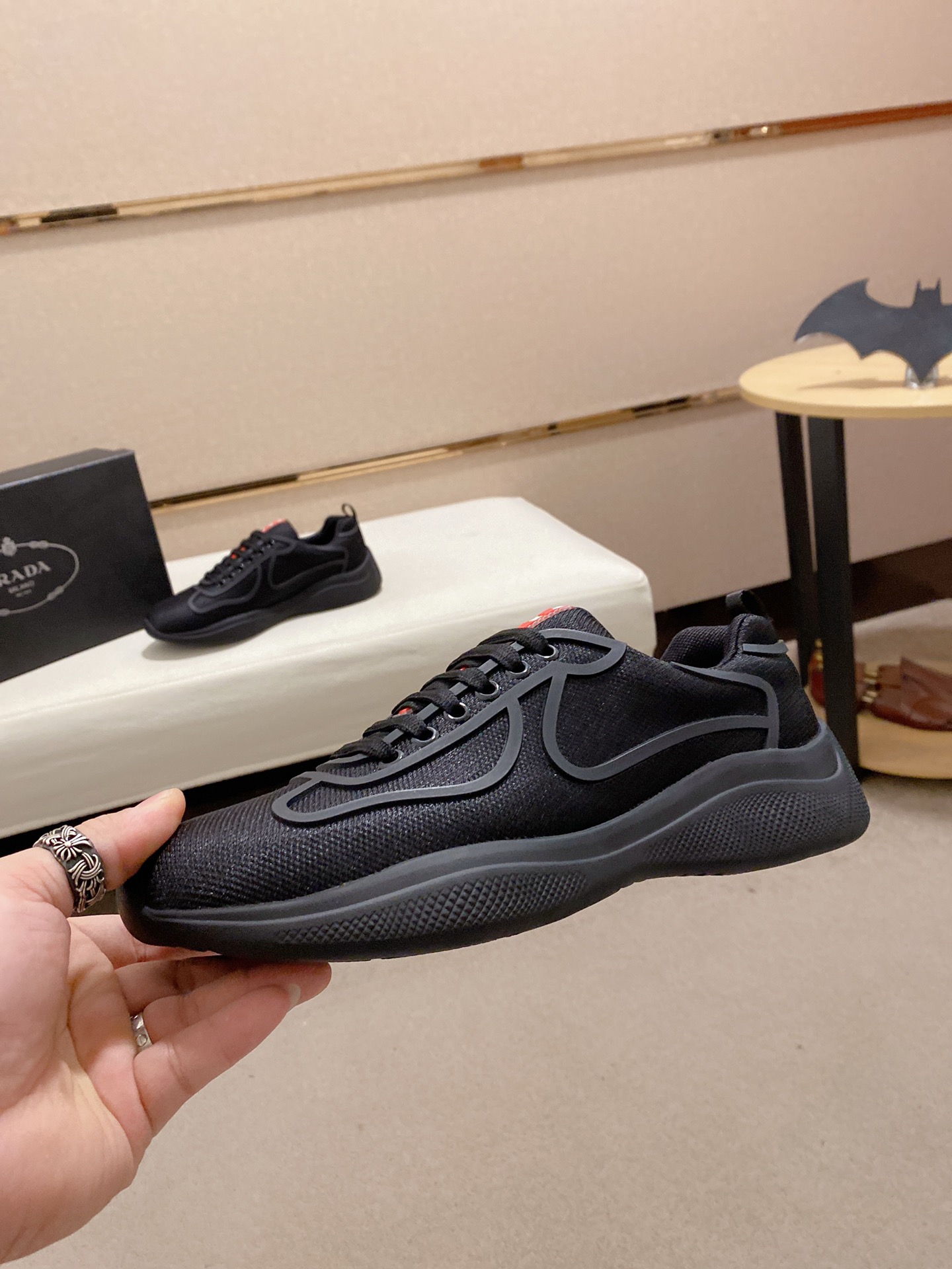 Prada America's Cup sneaker 21 - vstockx