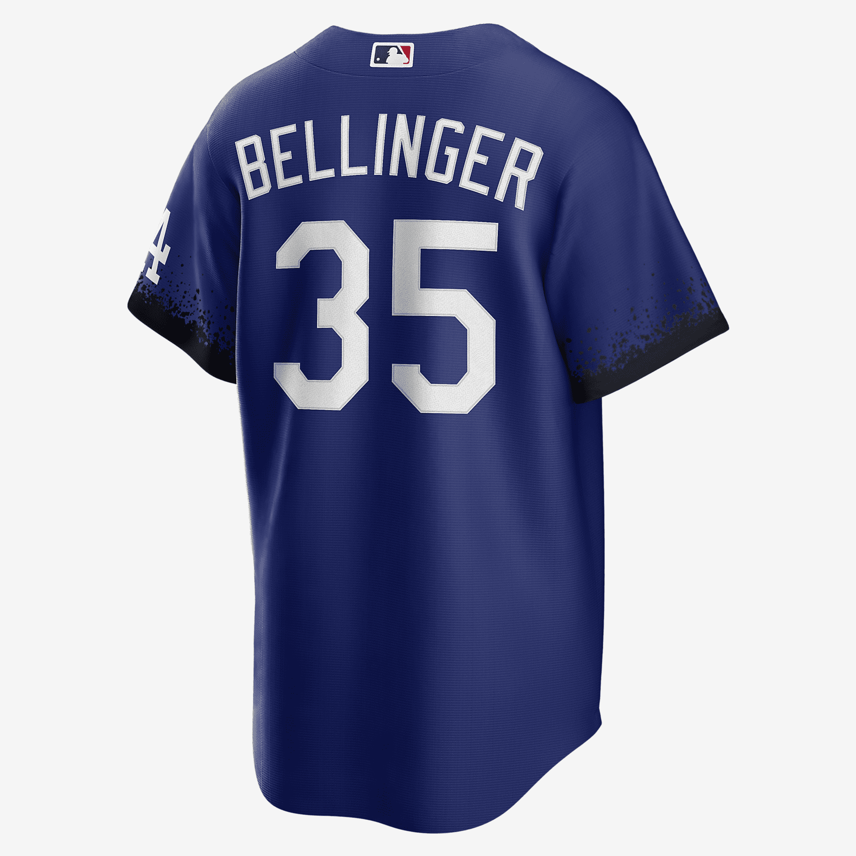 MLB Los Angeles Dodgers City Connect (Cody Bellinger) Men's Replica Baseball Jersey - Deep Royal Blue - vstockx