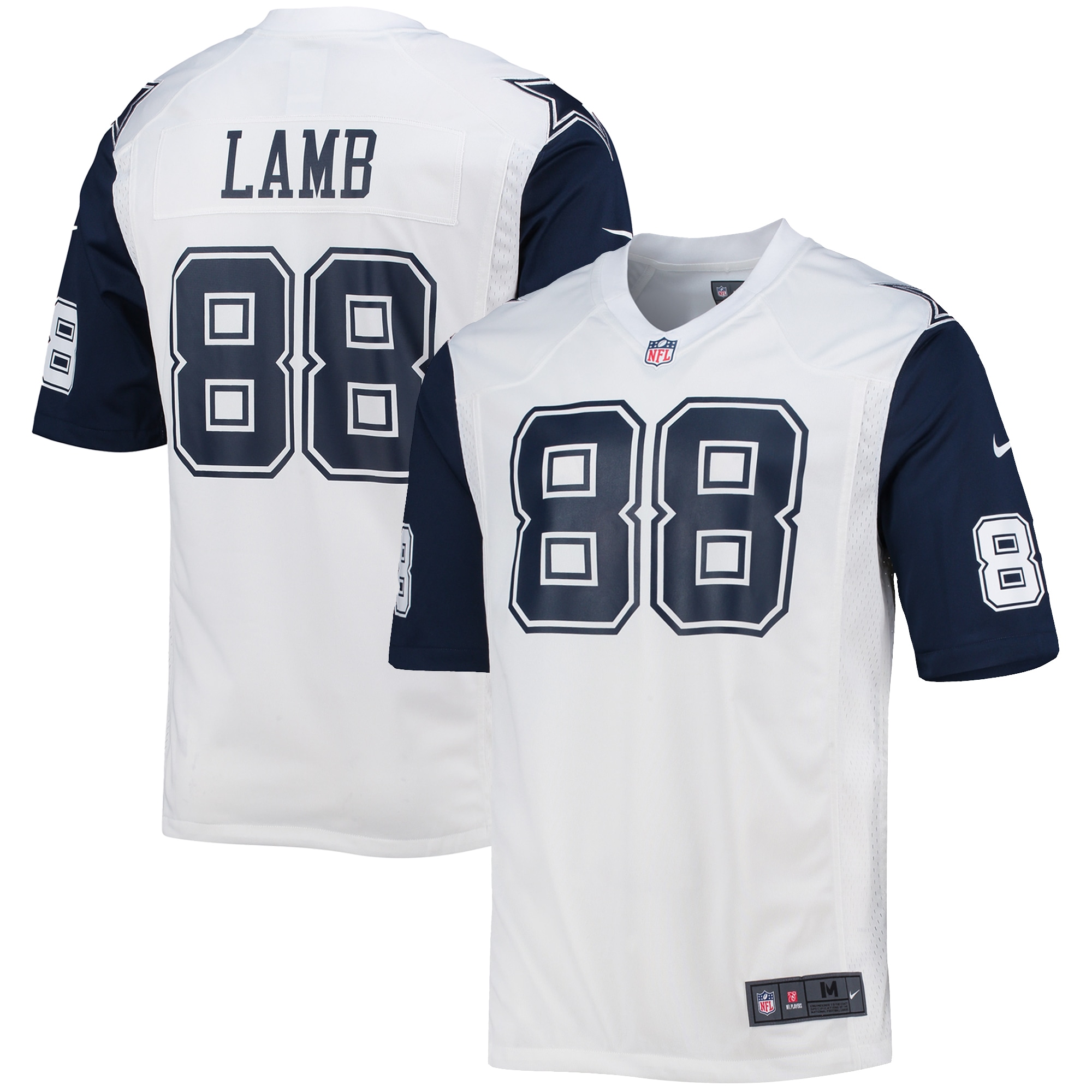 CeeDee Lamb Dallas Cowboys Nike Alternate Game Jersey - White - vstockx