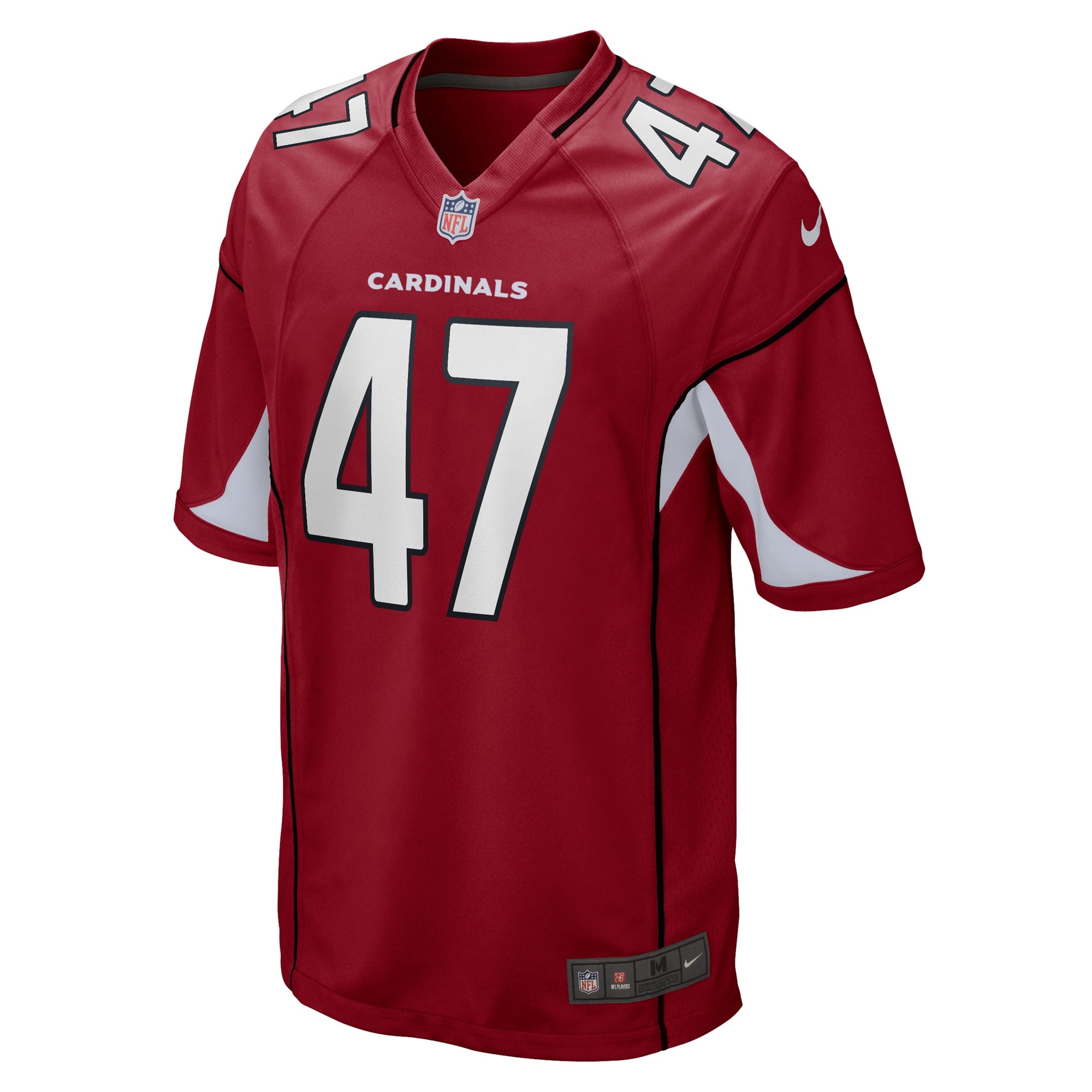 Men's Nike Ezekiel Turner Cardinal Arizona Cardinals Game Jersey - vstockx
