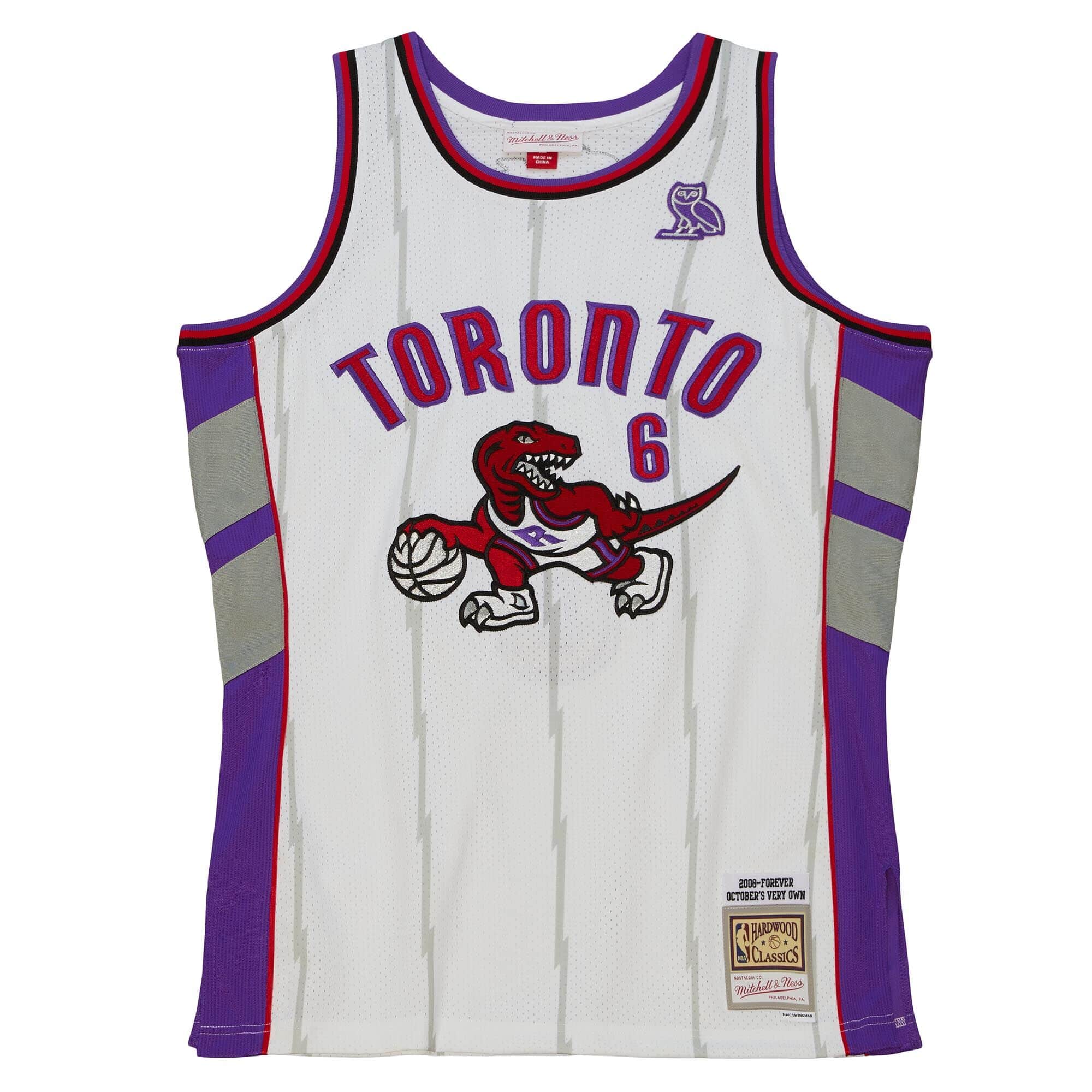 M&N x OVO Swingman Toronto Raptors Jersey - vstockx