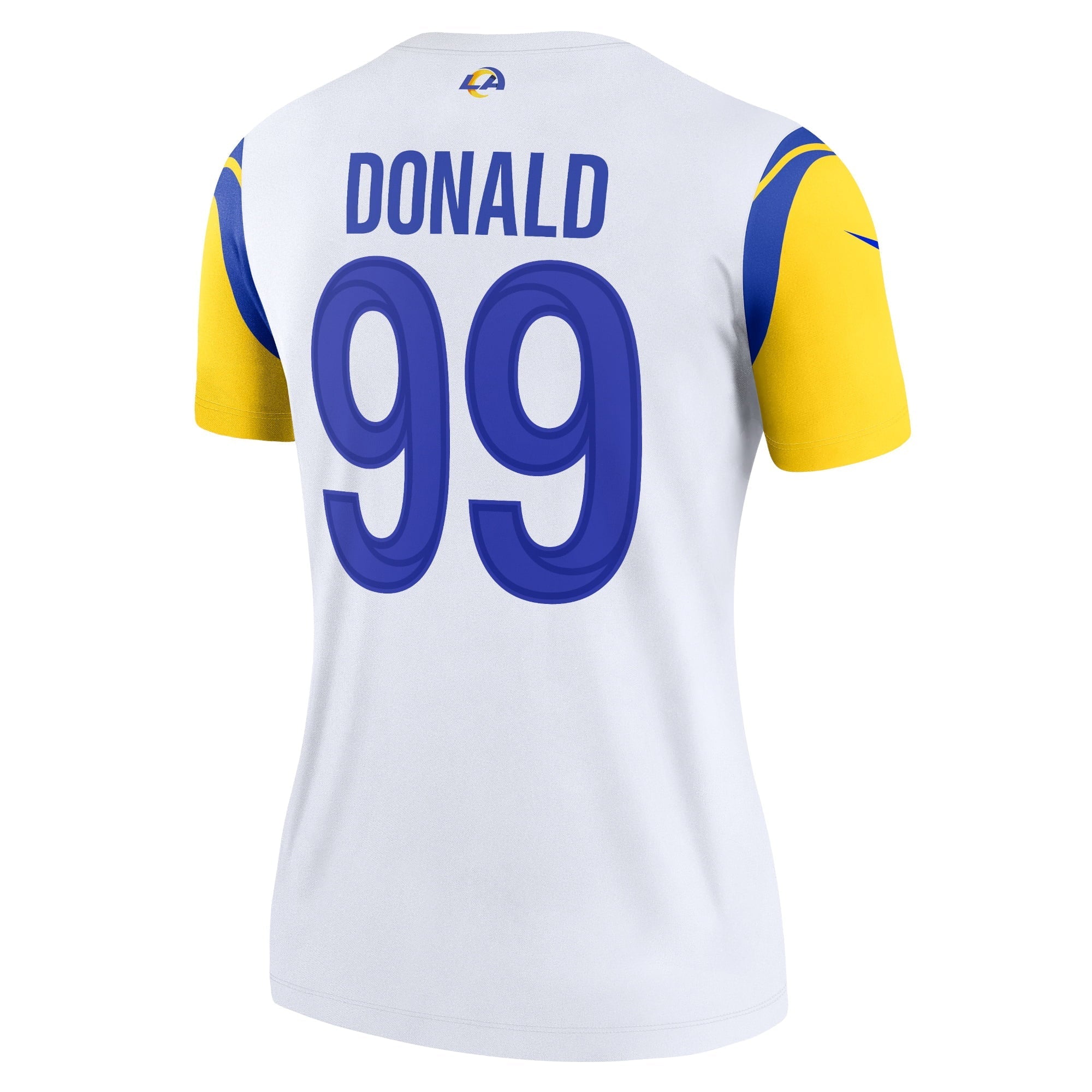 Women's Nike Aaron Donald White Los Angeles Rams Legend Jersey - vstockx