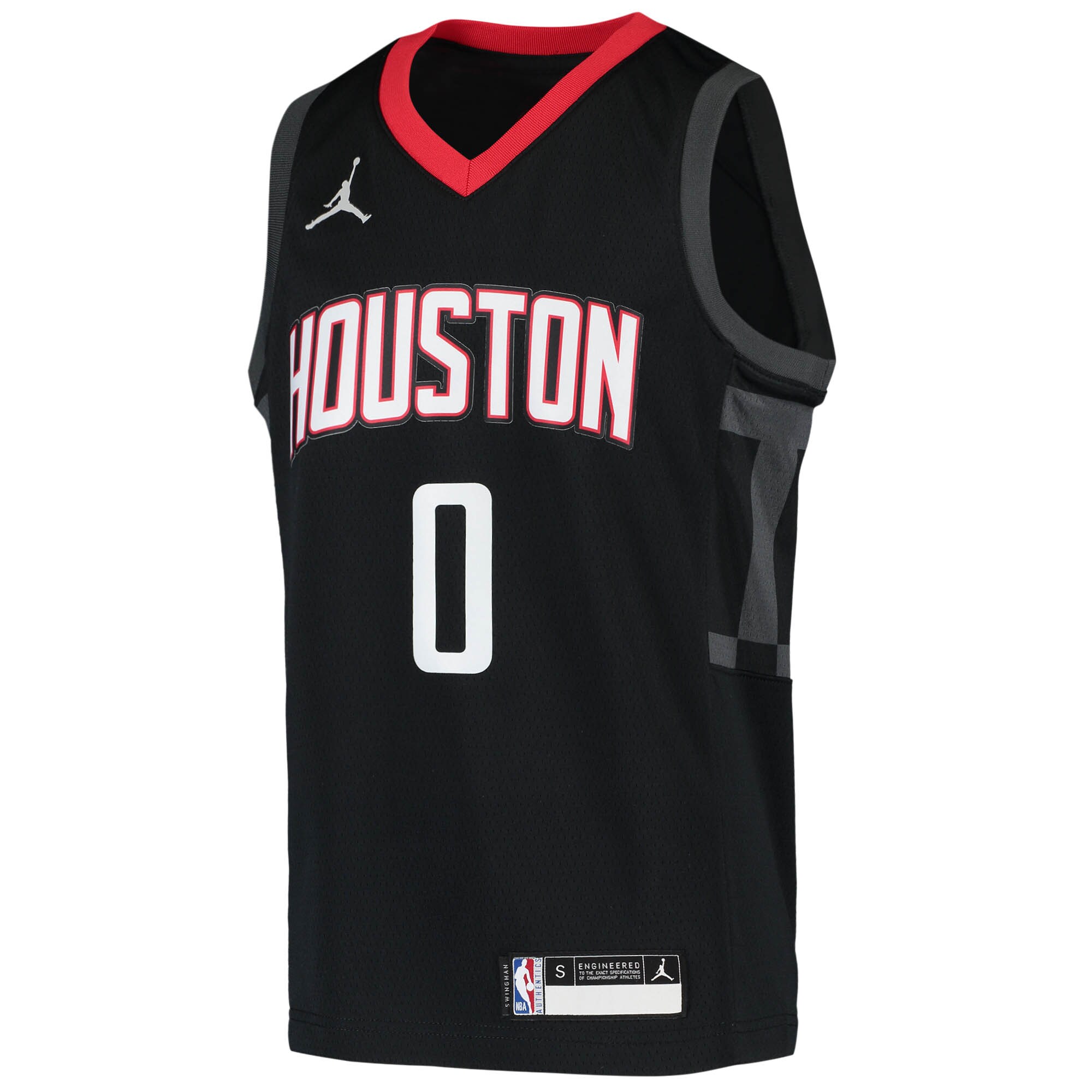 Russell Westbrook Houston Rockets Nike Youth 2020/21 Swingman Player Jersey - Black - Statement Edition - vstockx