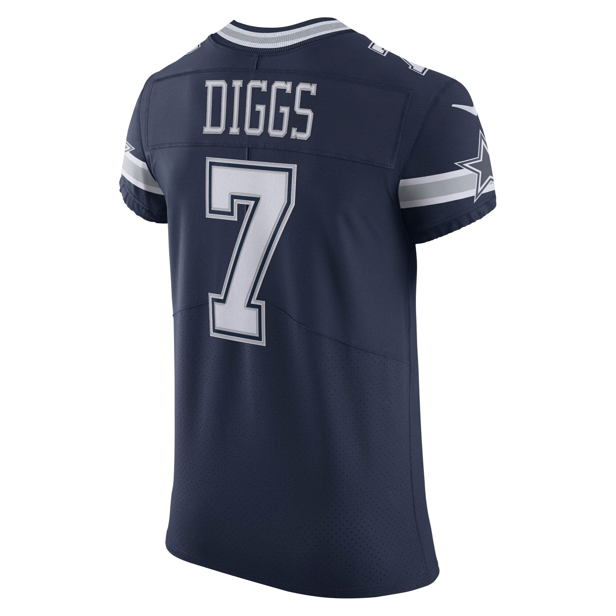 Men's Nike Trevon Diggs Navy Dallas Cowboys Vapor Elite Jersey - vstockx