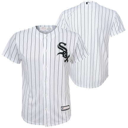Youth MLB Branded Chicago White Sox Blank White Home Cool Base Jersey - vstockx