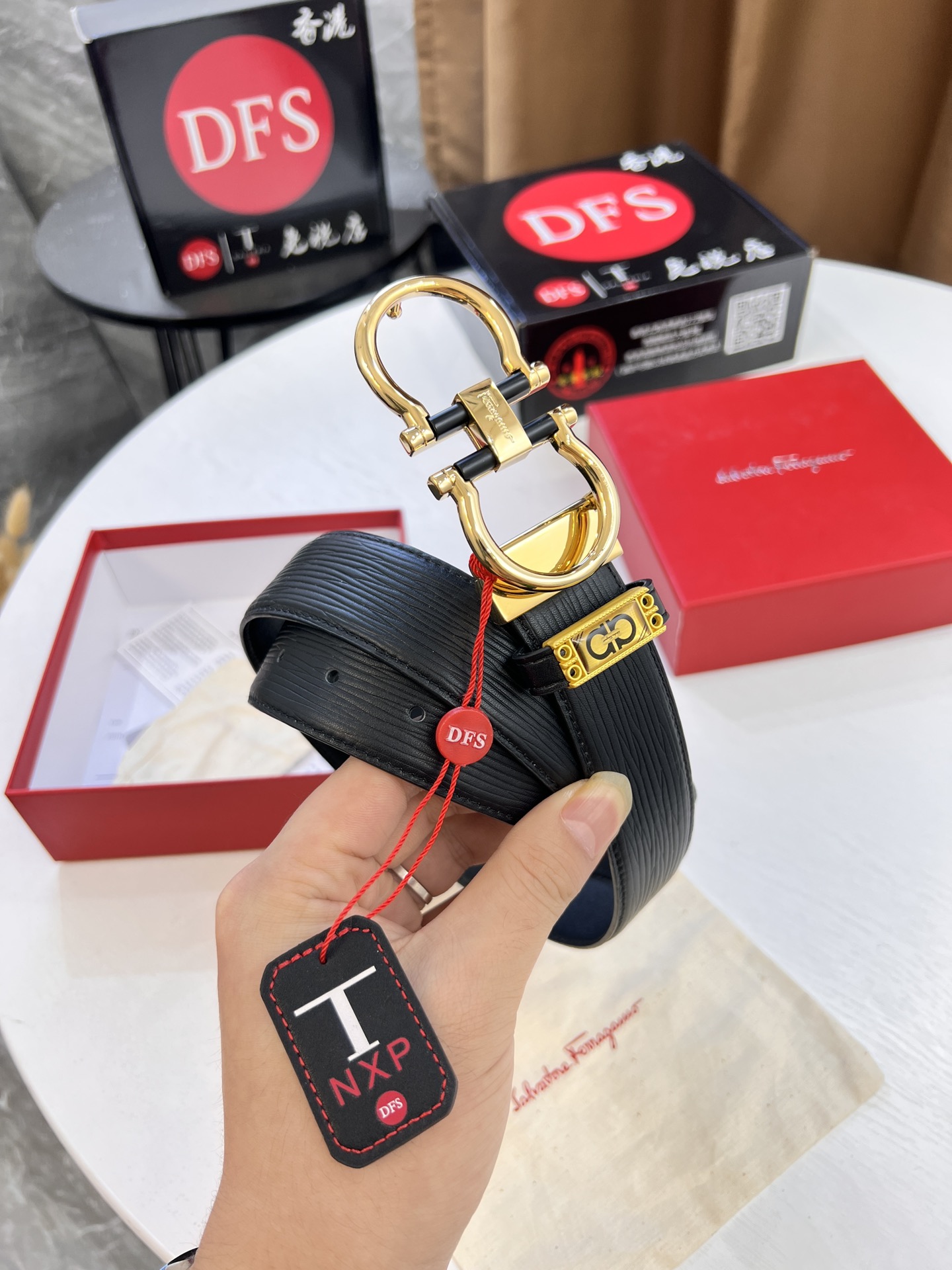 Streetwear Belt Ferragamo 320367 size:3.5cm - vstockx