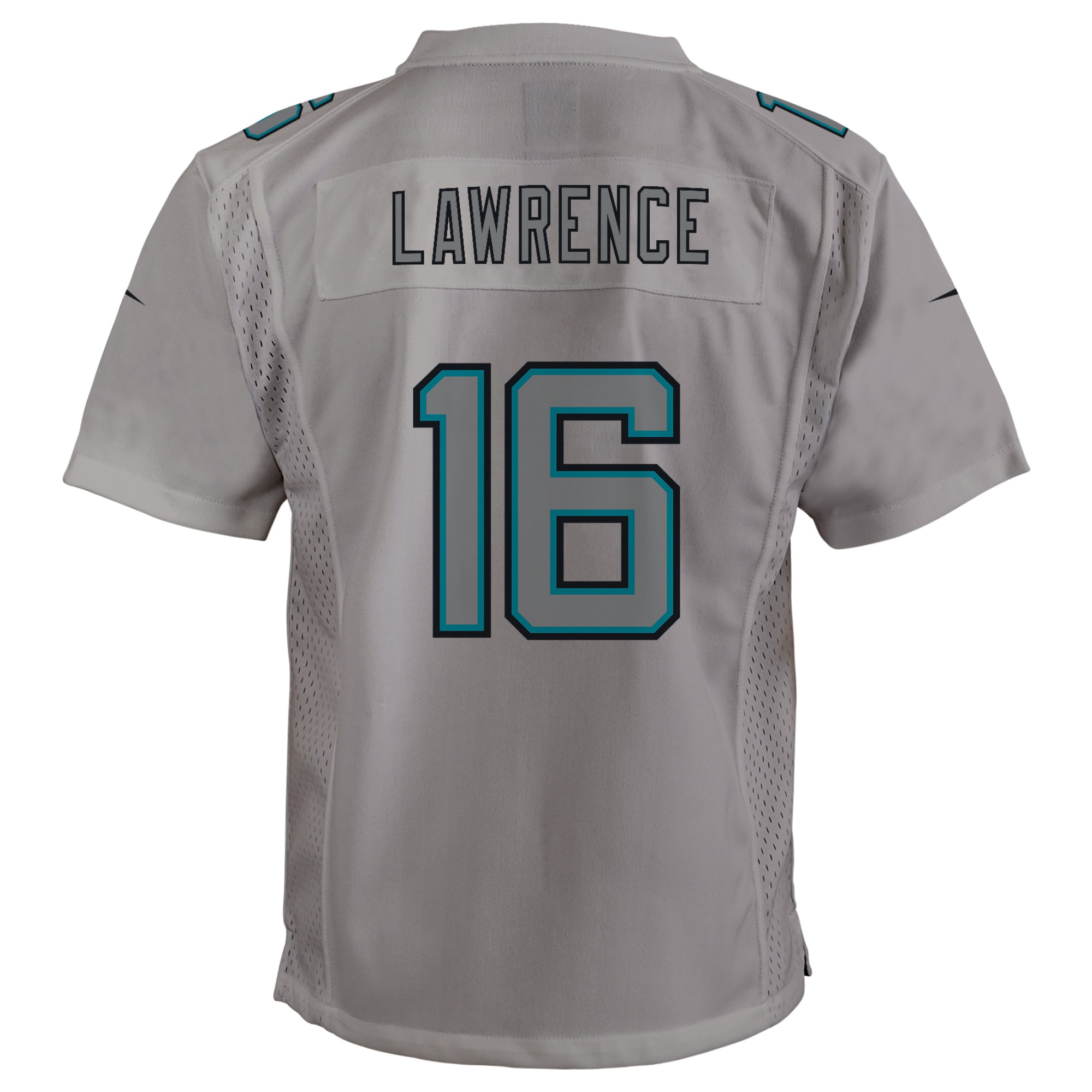 Trevor Lawrence Jacksonville Jaguars Nike Youth Atmosphere Game Jersey - Gray - vstockx