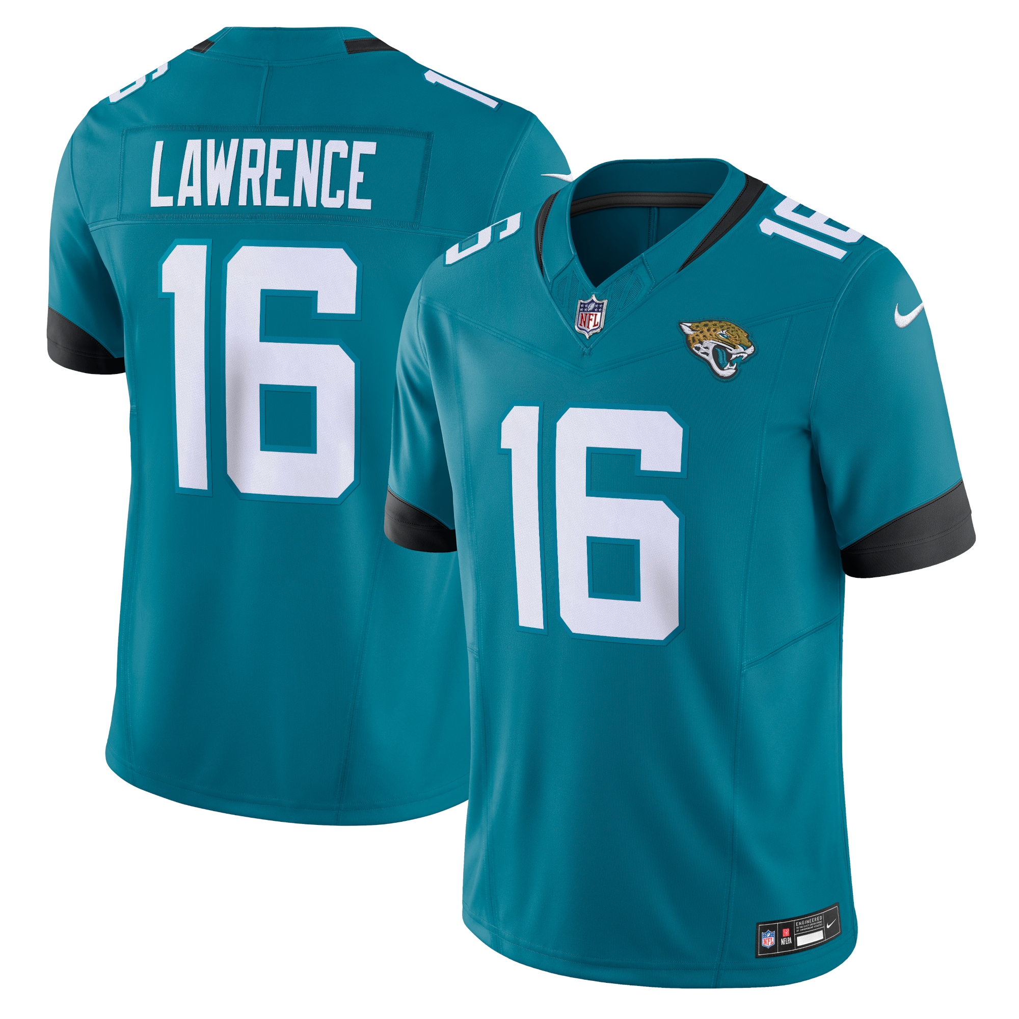 Trevor Lawrence Jacksonville Jaguars Nike Vapor F.U.S.E. Limited Jersey - Teal - vstockx