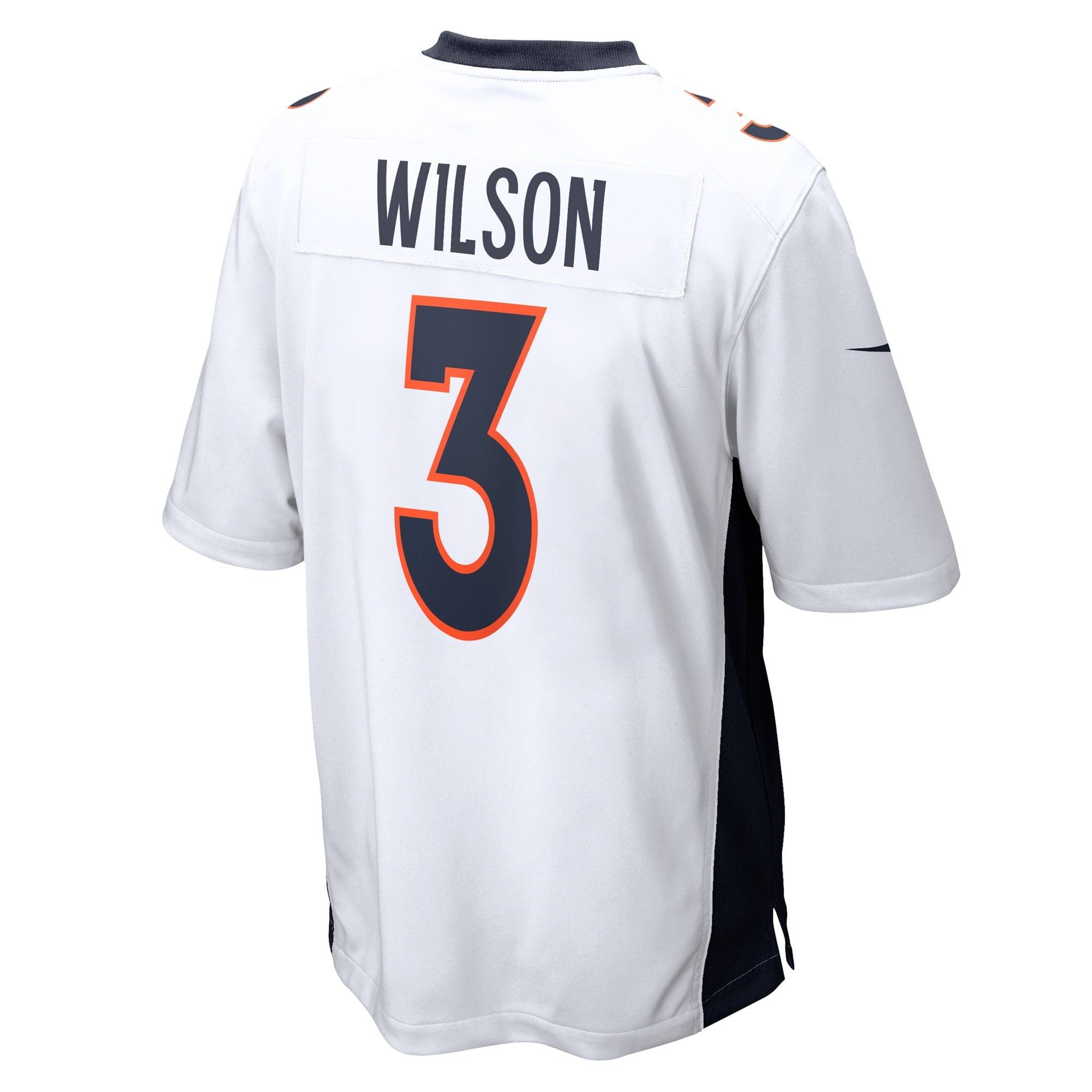 Men's Nike Russell Wilson White Denver Broncos Game Jersey - vstockx