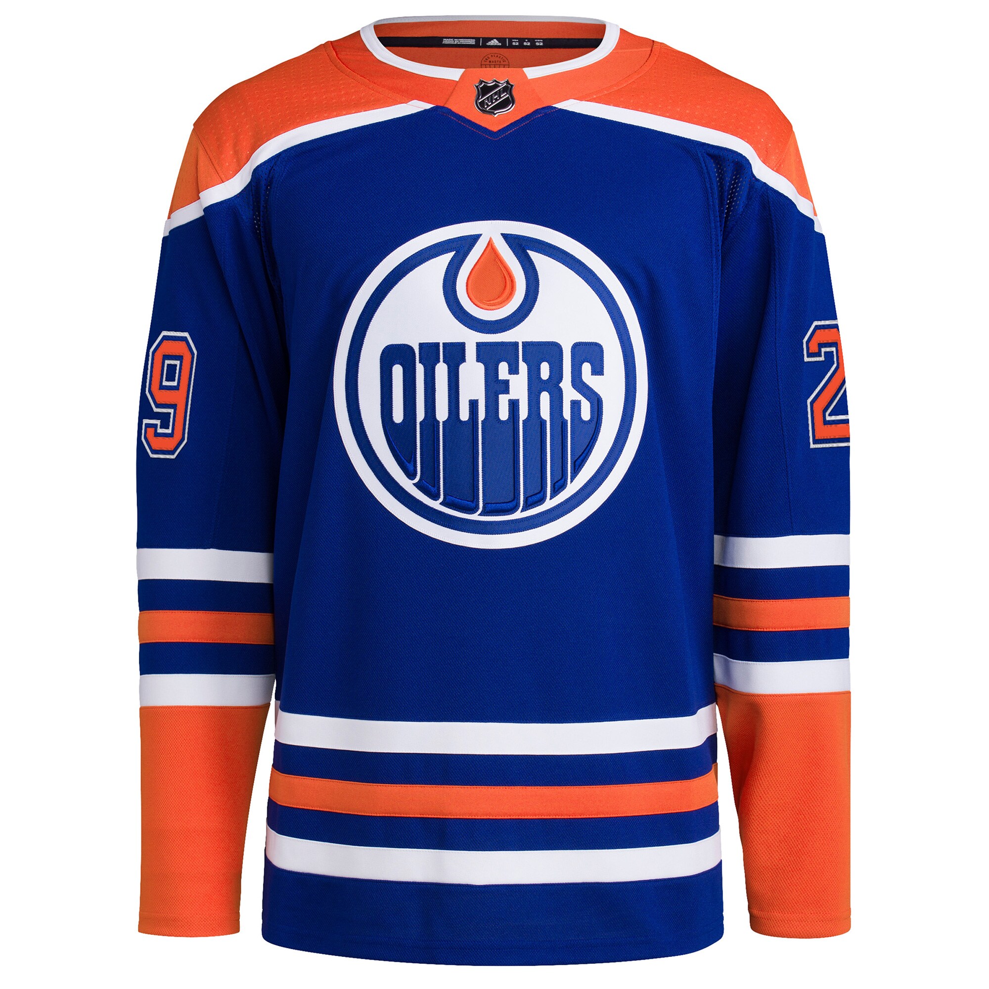 Leon Draisaitl Edmonton Oilers adidas Home Primegreen Authentic Pro Player Jersey - Royal - vstockx