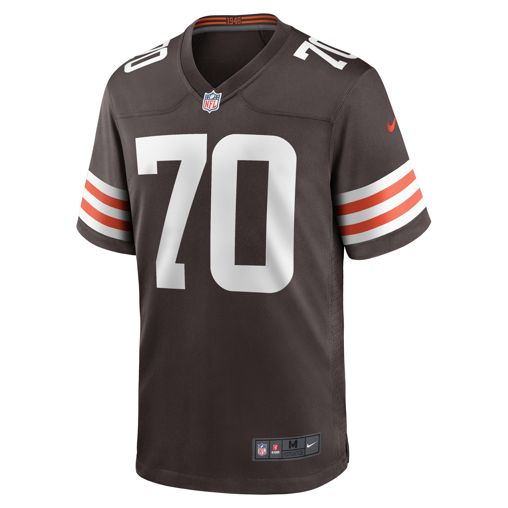 Drew Forbes Cleveland Browns Nike Team Game Jersey - Brown - vstockx