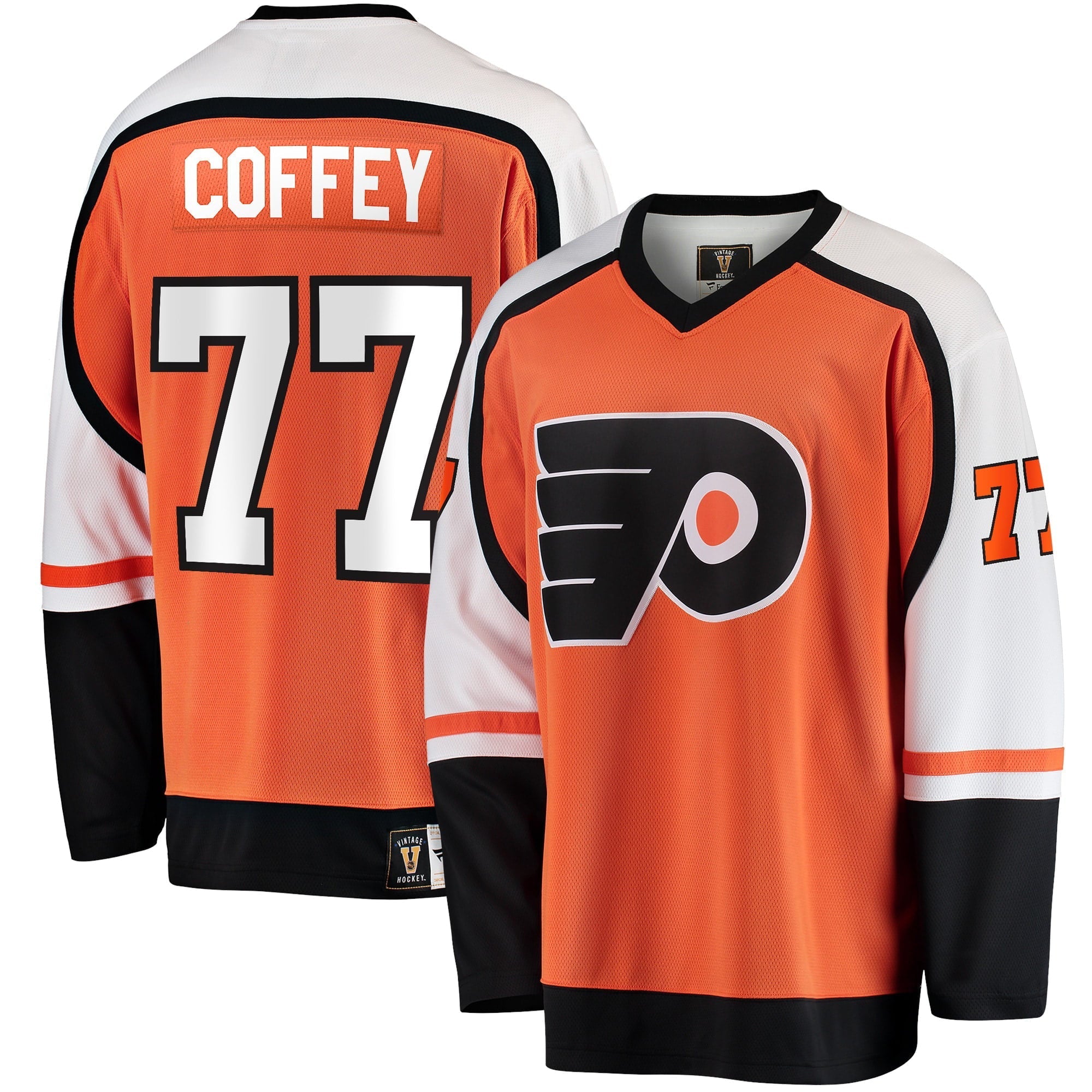Men's Fanatics Branded Paul Coffey Orange Philadelphia Flyers Premier Breakaway Retired Player Jersey - vstockx