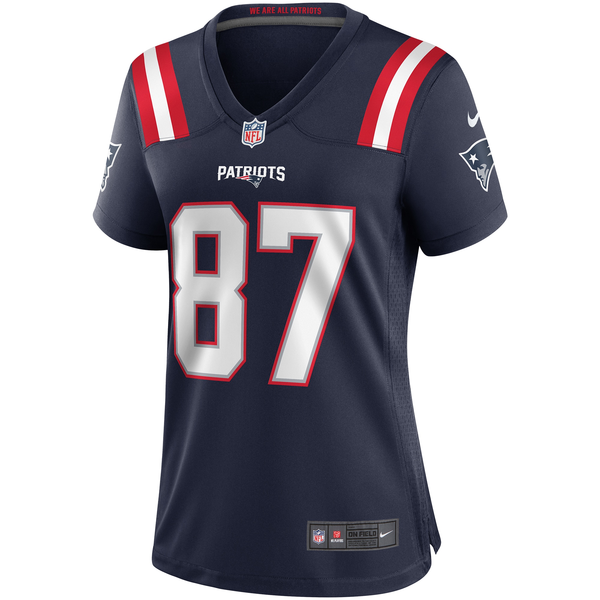 Ben Coates New England Patriots Nike Women's Game Retired Player Jersey - Navy - vstockx