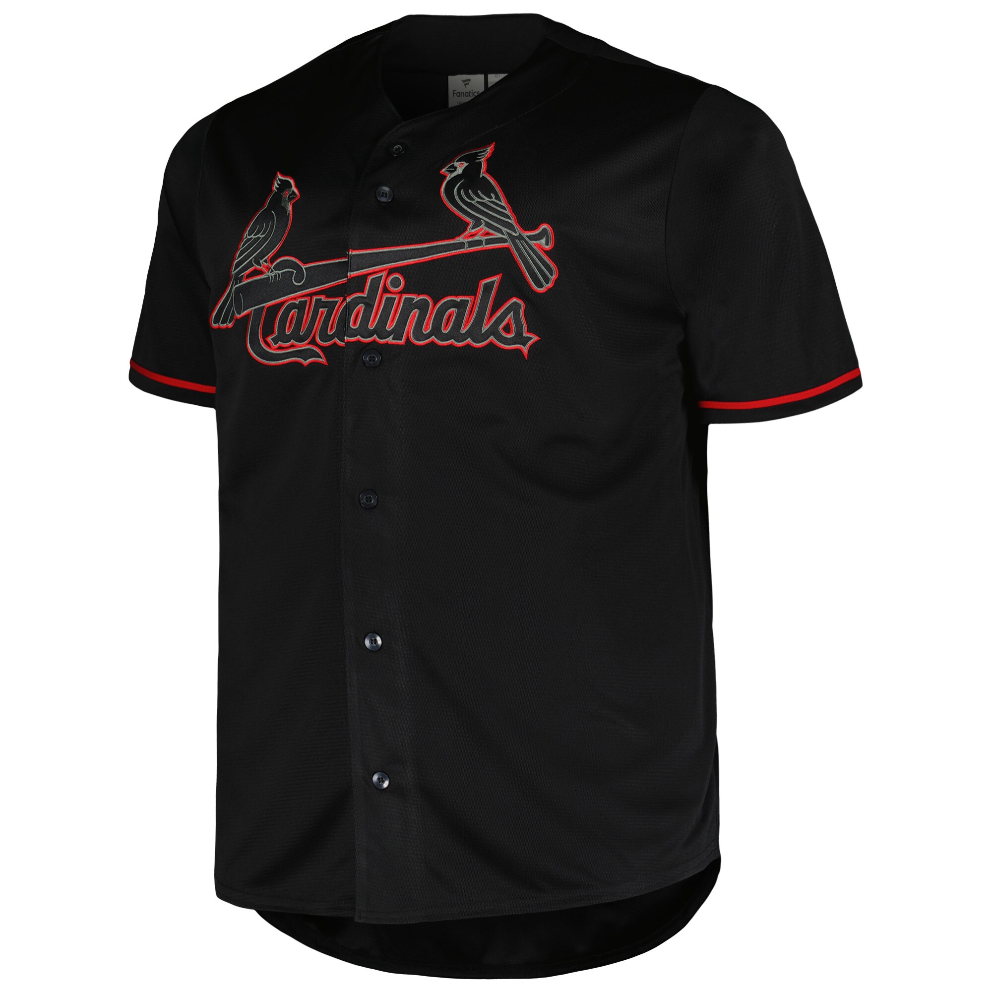 St. Louis Cardinals Profile Big & Tall Blackout Replica Jersey - vstockx