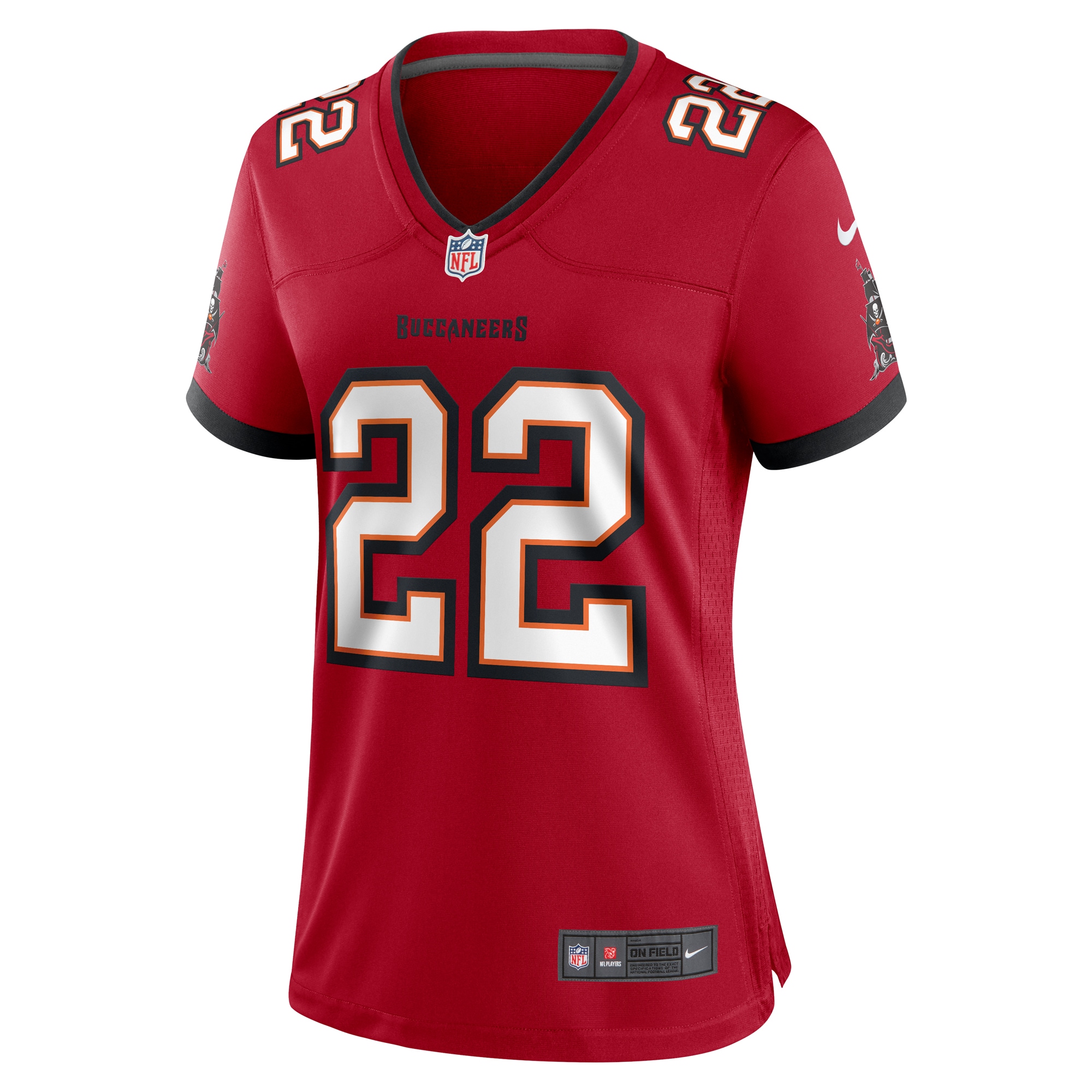 Chase Edmonds Tampa Bay Buccaneers Nike Women's Game Jersey - Red - vstockx