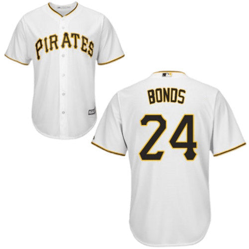 Youth Pittsburgh Pirates Barry Bonds Replica Home Jersey - White - vstockx