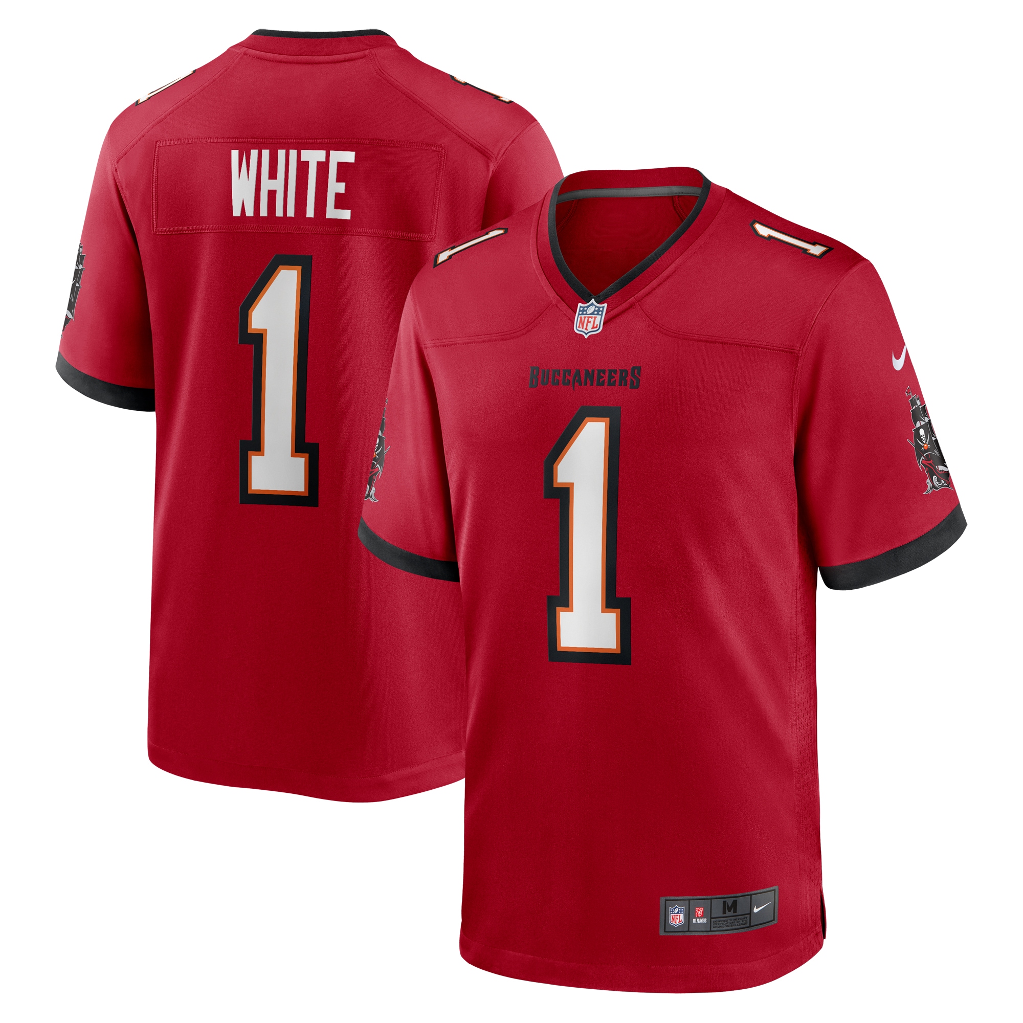 Rachaad White Tampa Bay Buccaneers Nike Game Player Jersey - Red - vstockx