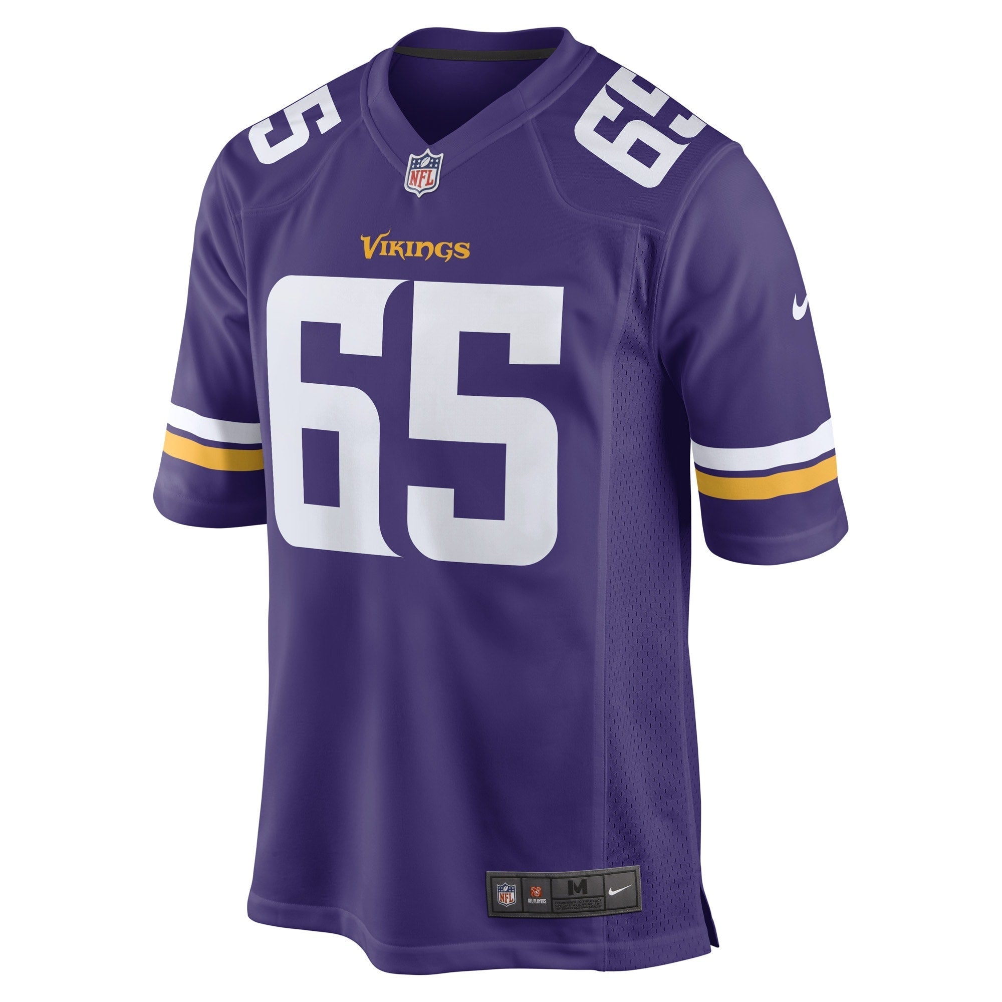 Men's Nike Austin Schlottmann Purple Minnesota Vikings Game Player Jersey - vstockx
