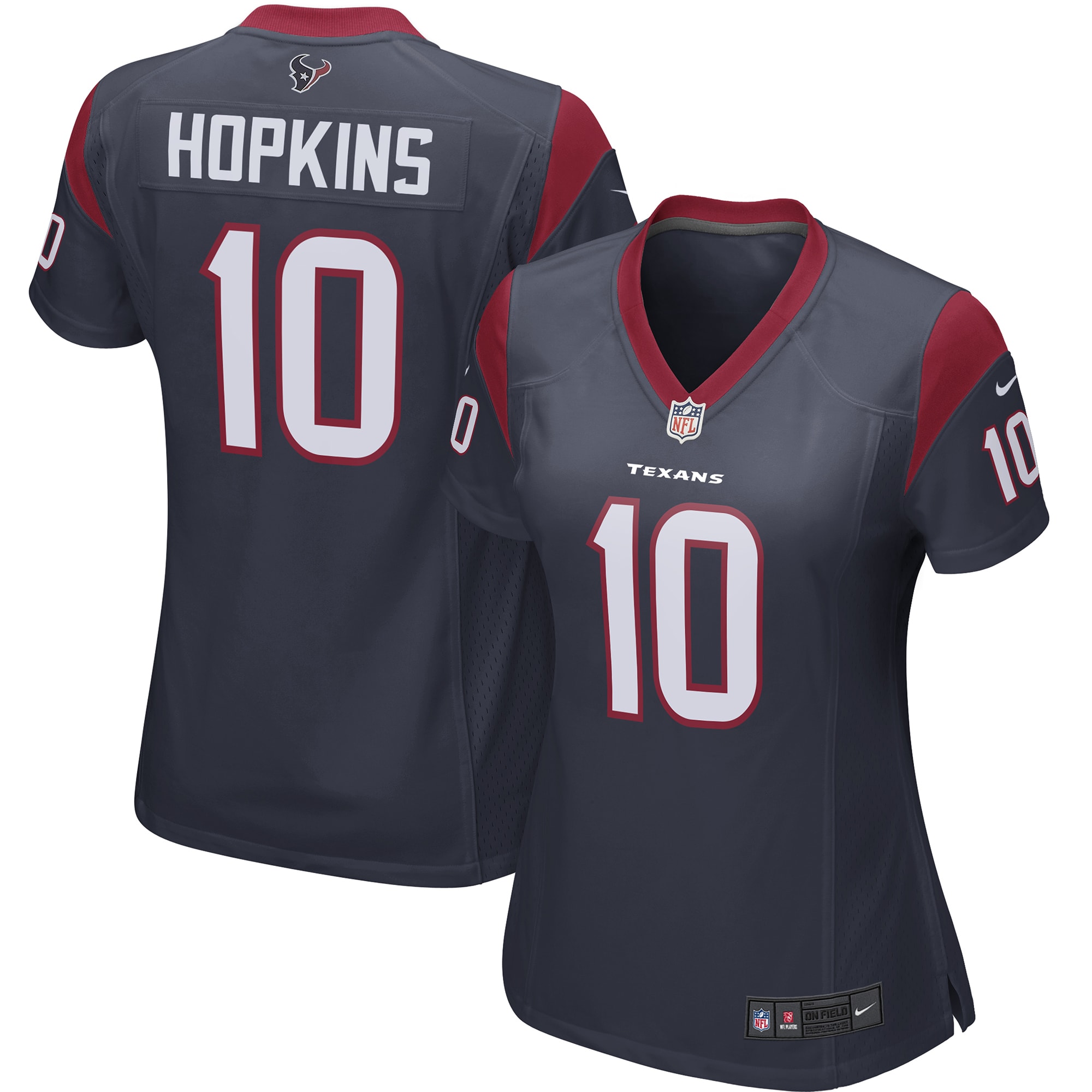 DeAndre Hopkins Houston Texans Nike Women's Player Game Jersey - Navy - vstockx