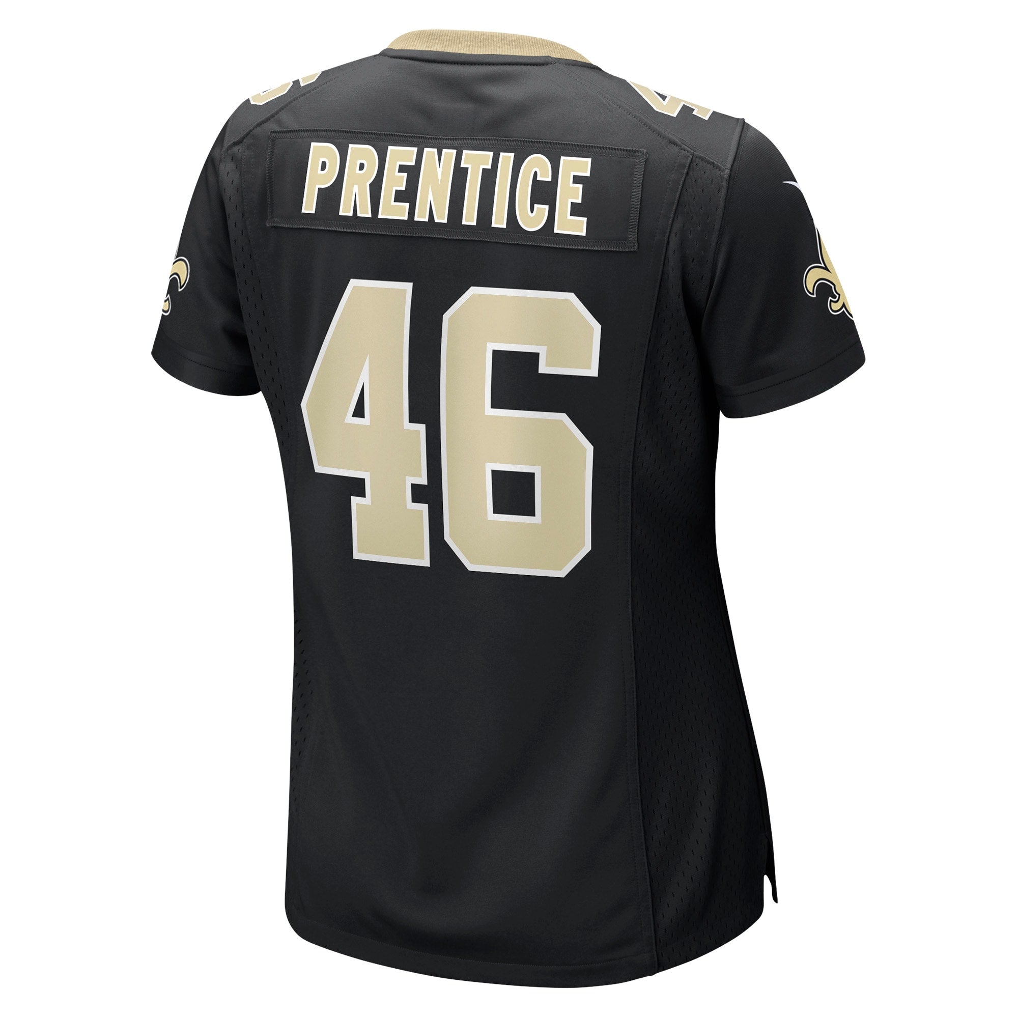 Women's Nike Adam Prentice Black New Orleans Saints Game Player Jersey - vstockx