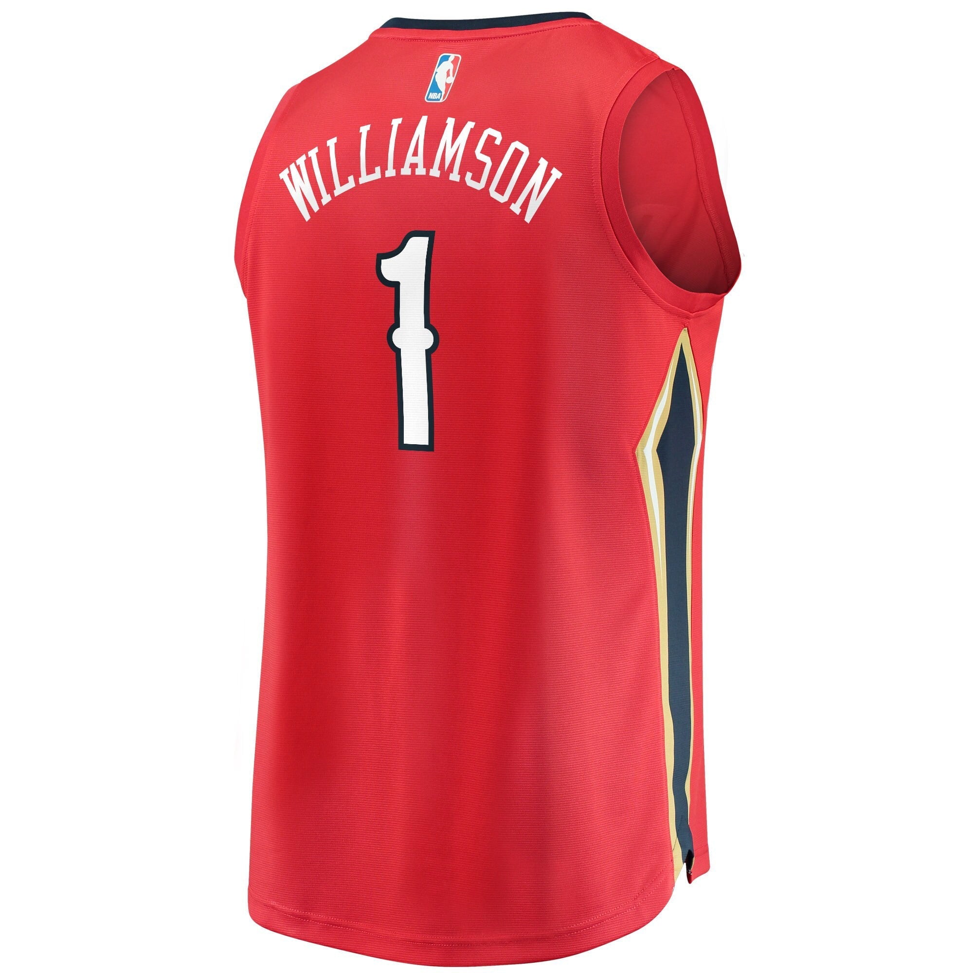 Men's Fanatics Branded Zion Williamson Red New Orleans Pelicans Replica Fast Break Jersey - Statement Edition - vstockx