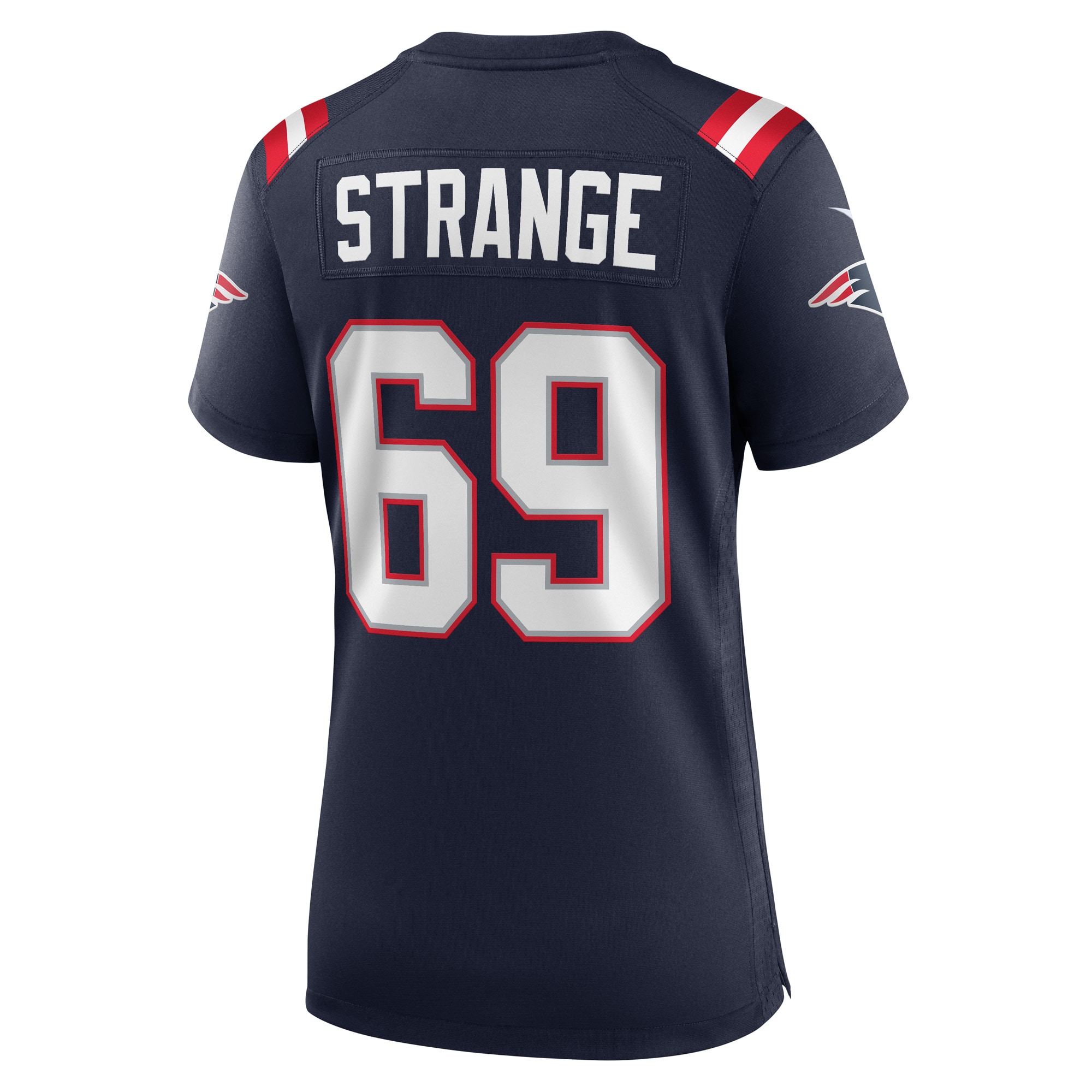 Cole Strange New England Patriots Nike Women's Game Player Jersey - Navy - vstockx