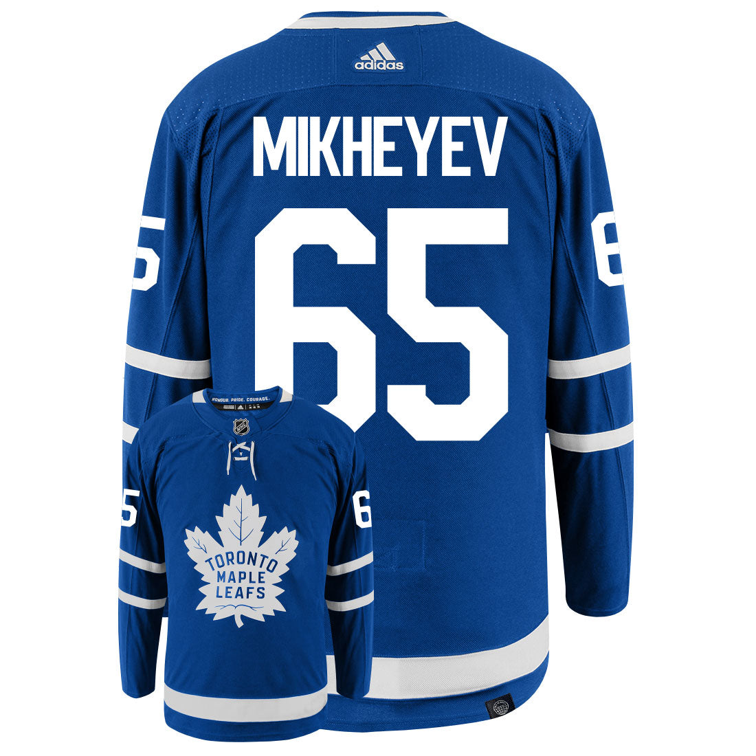 Ilya Mikheyev Toronto Maple Leafs Adidas Primegreen Authentic NHL Hockey Jersey - vstockx