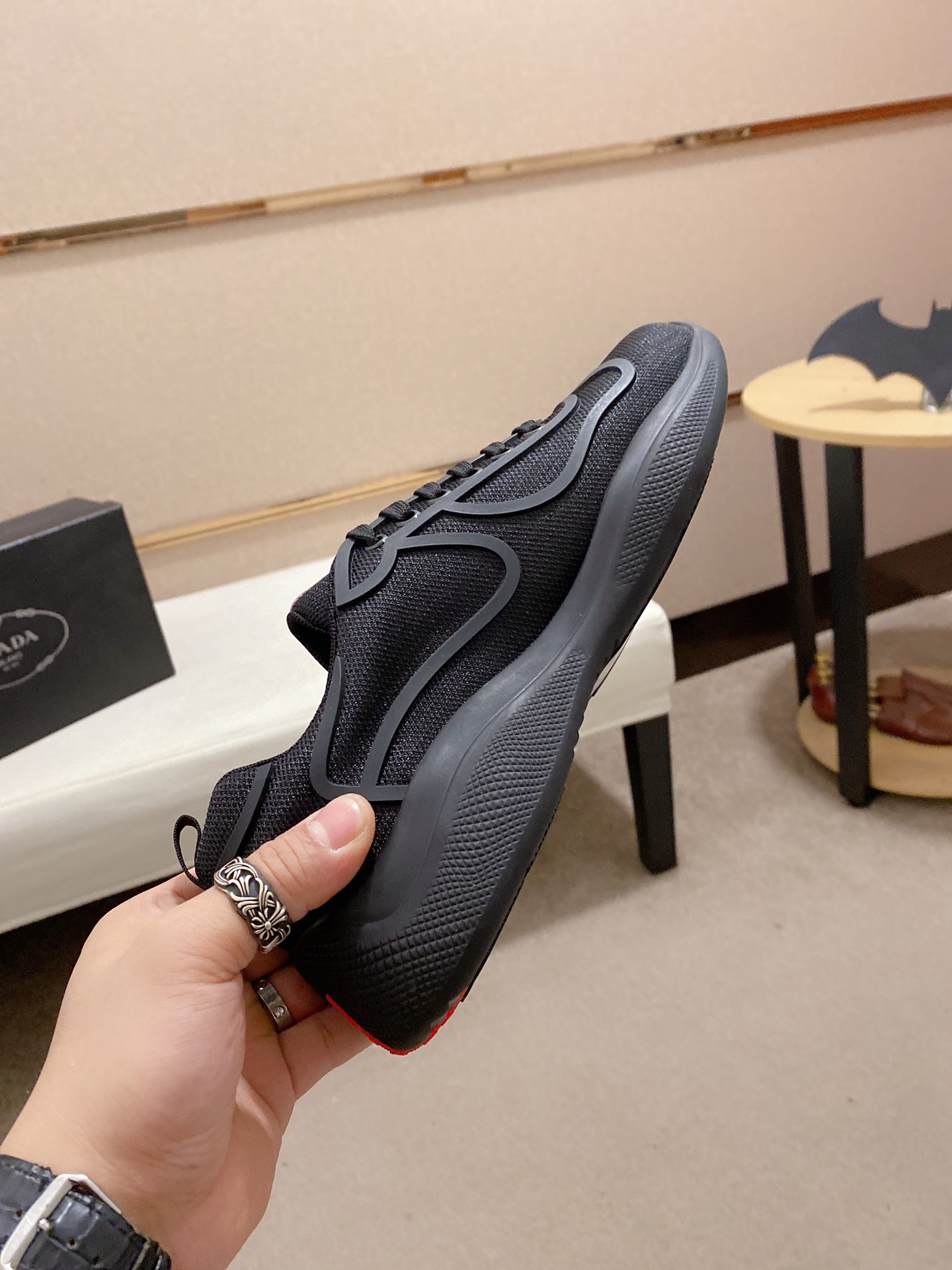 Prada America's Cup sneaker 21 - vstockx