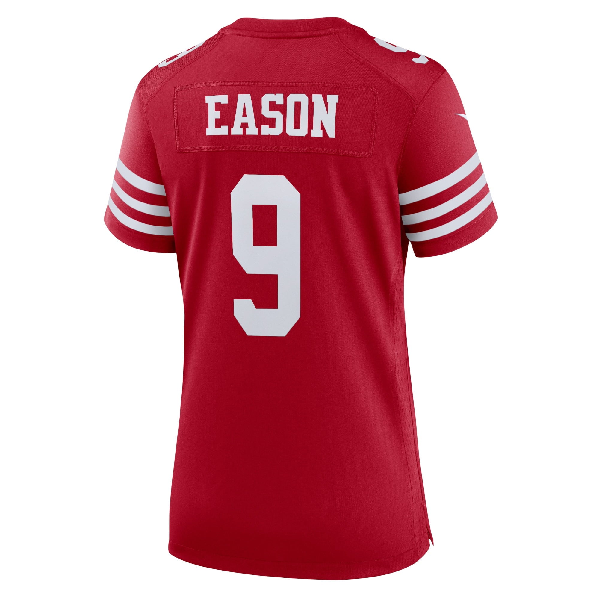Women's Nike Jacob Eason Scarlet San Francisco 49ers Home Game Player Jersey - vstockx